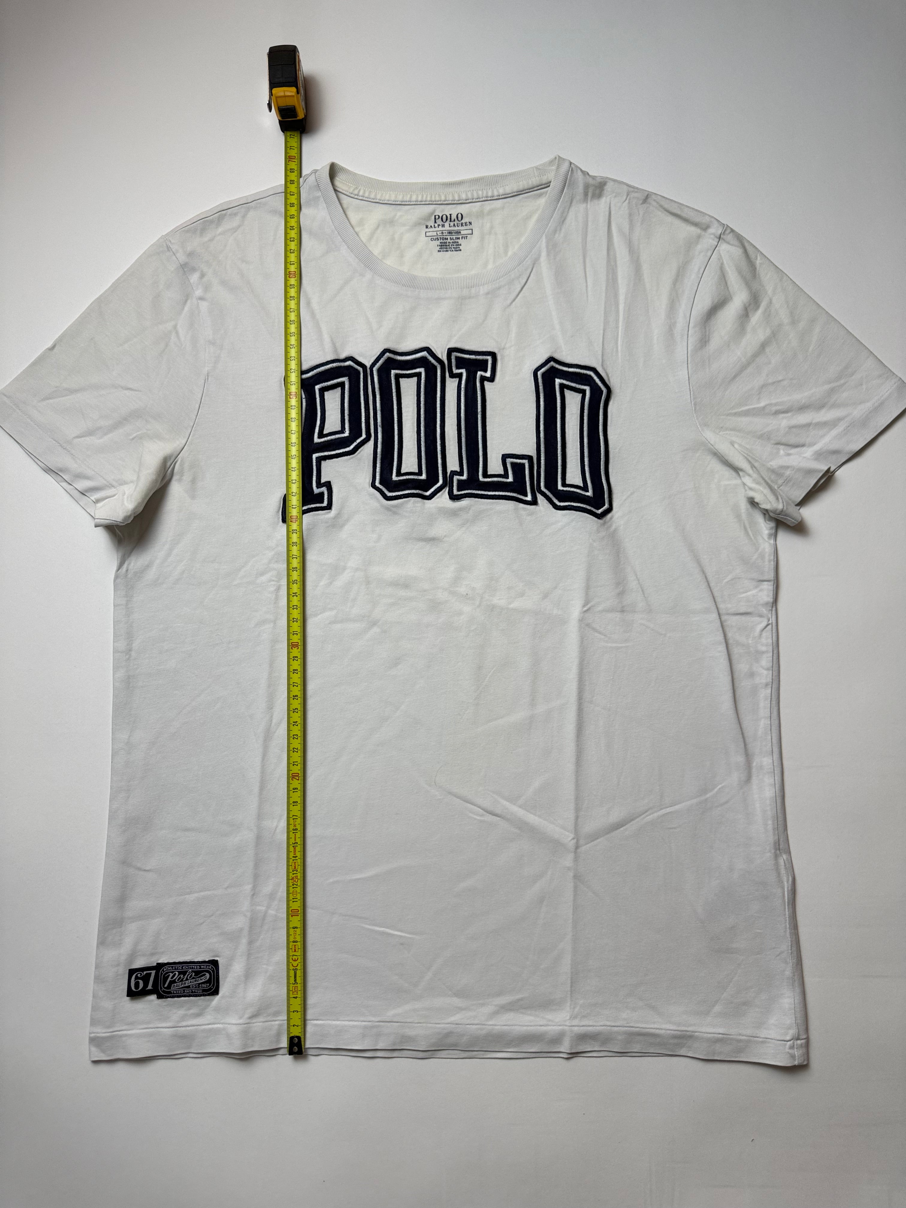 Ralph Lauren White T-Shirt  (L)      *Használt - Kiváló