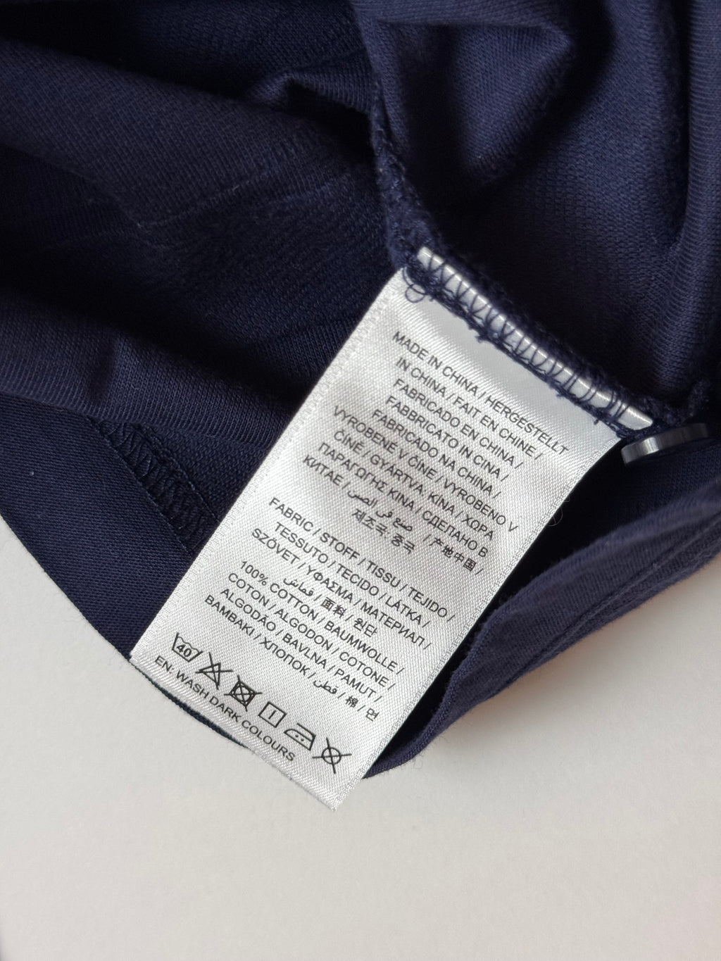 Gant Navy Blue Polo Shirt (M)     *Használt - Kiváló