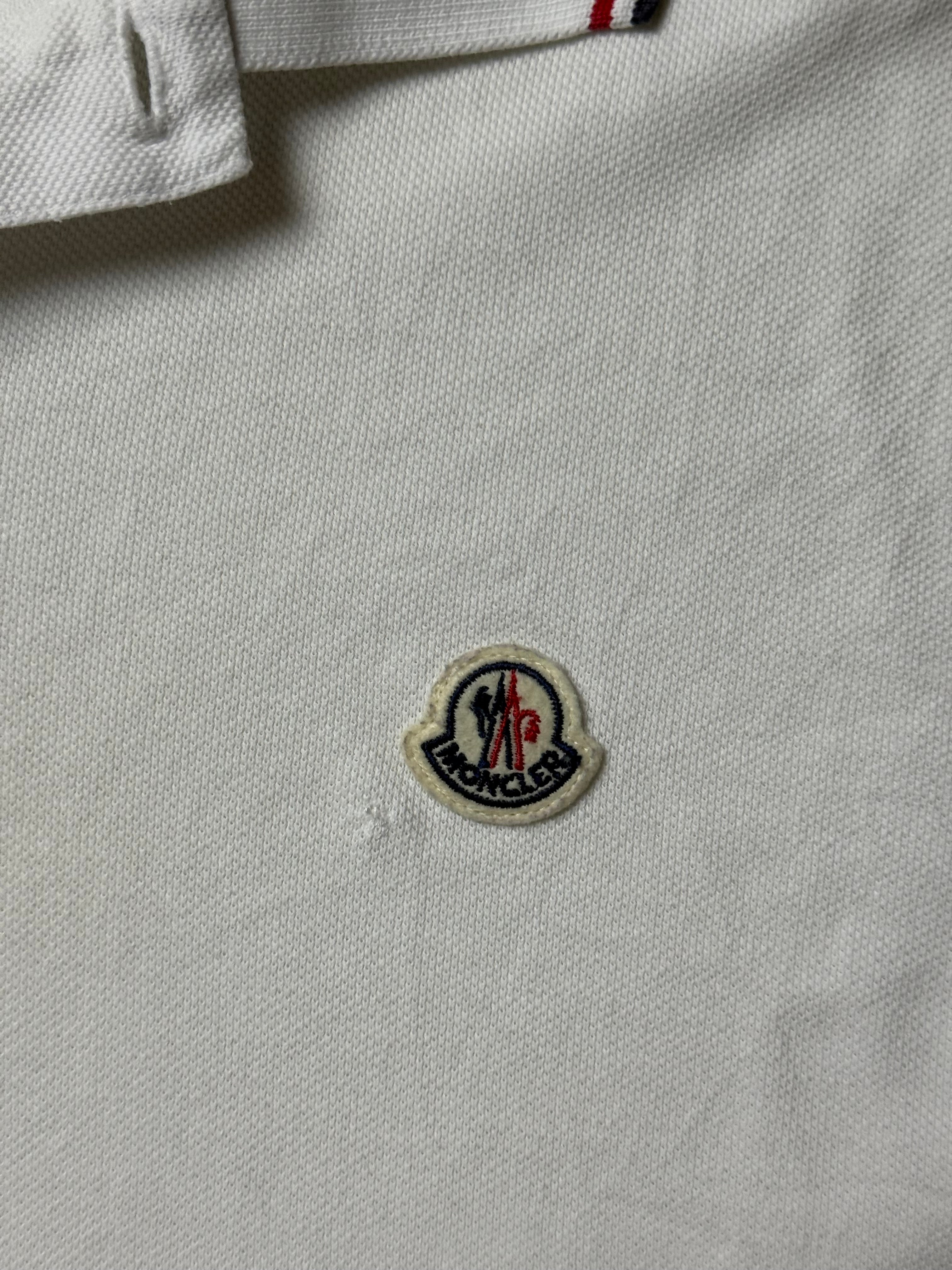 Moncler White Polo Shirt (XL)      Használt - Kiváló