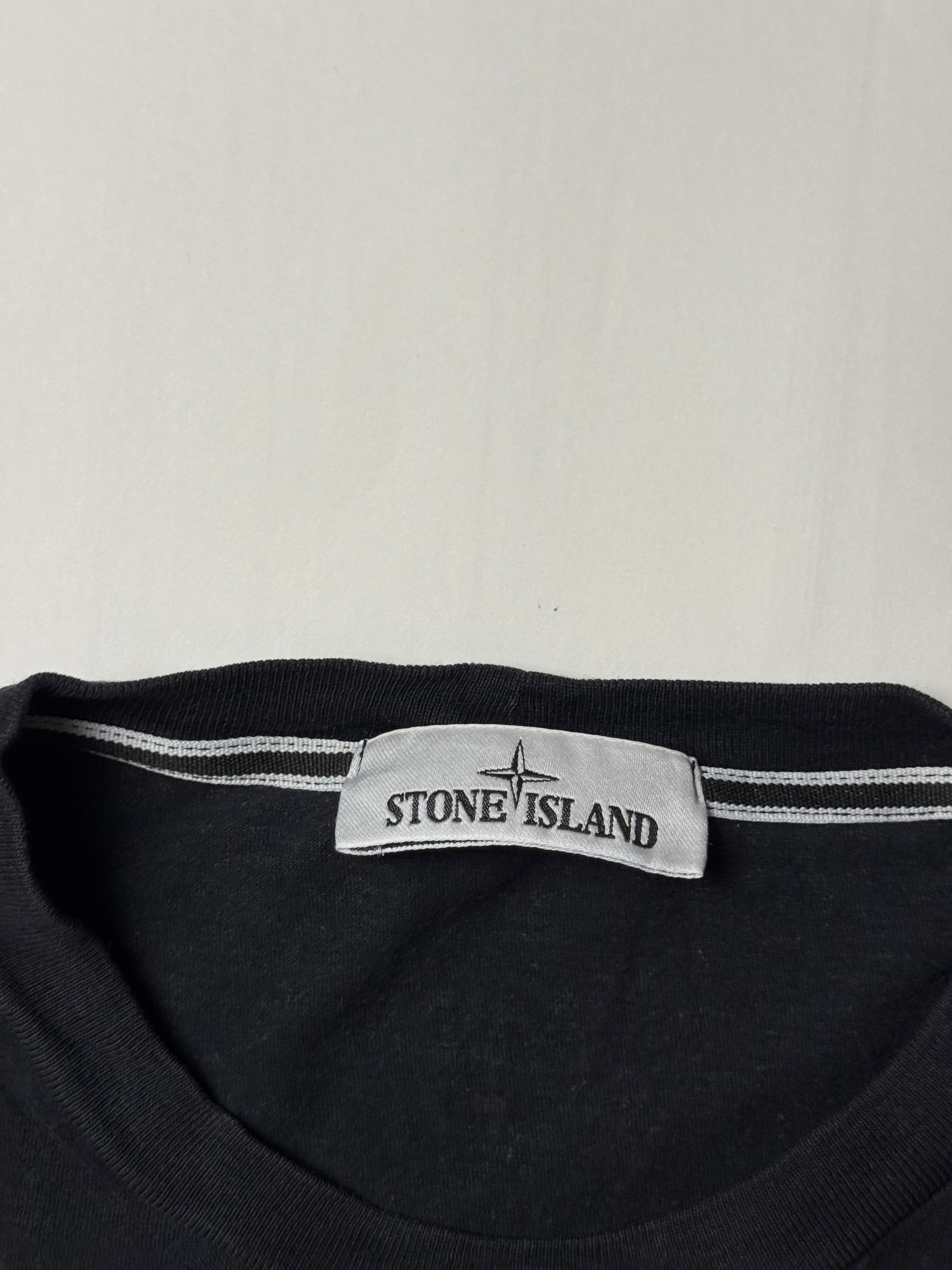 Stone Island Black T-Shirt  (XL)      *Használt - Kiváló