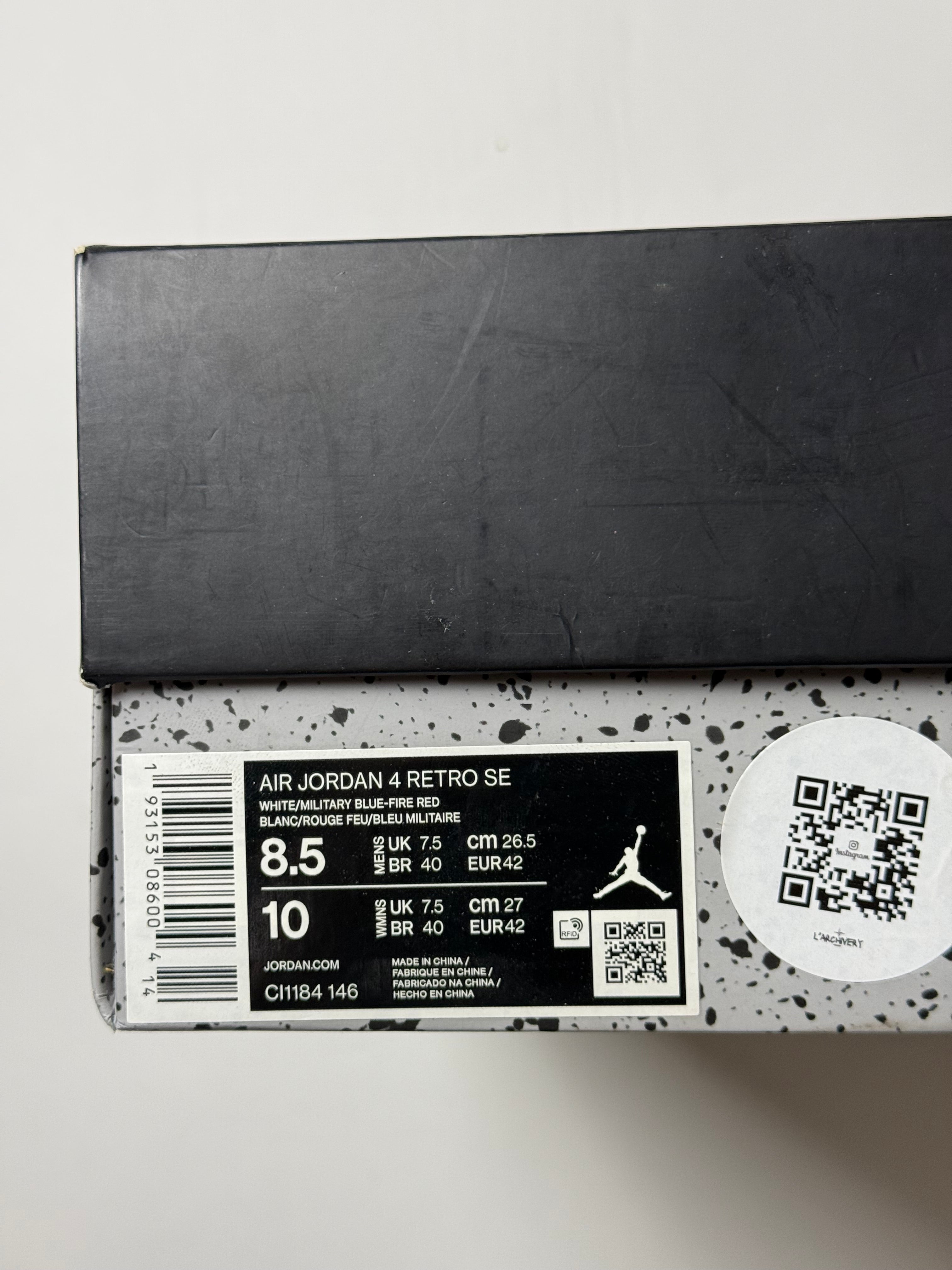 Jordan 4 What The (42)    *Használt - Kiváló