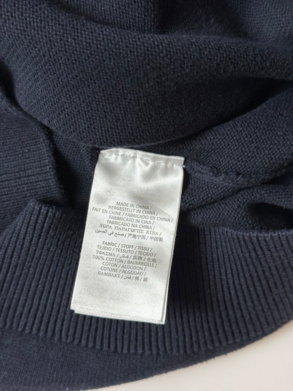Gant Navy Blue Sweater (M) *Használt - Kiváló