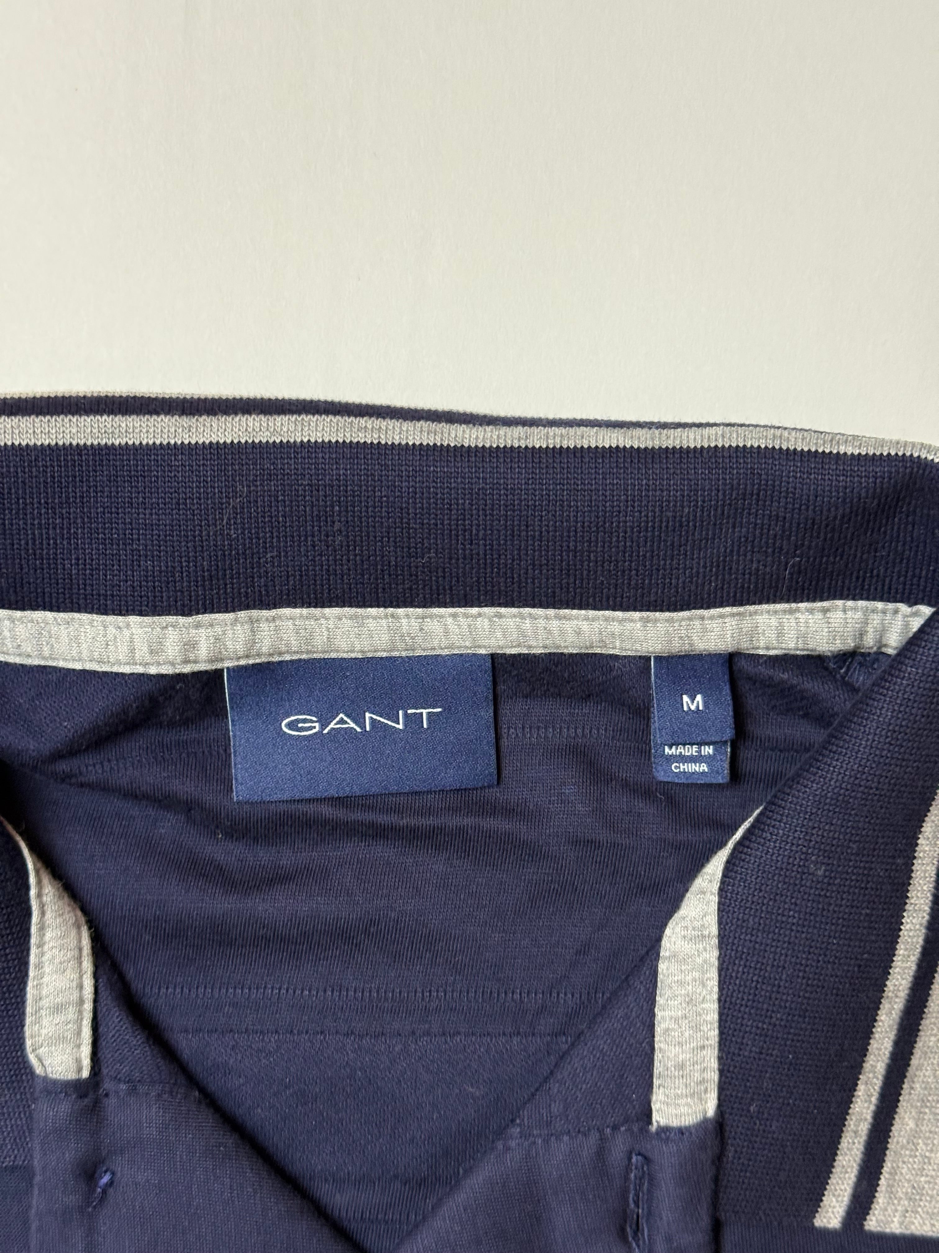 Gant Navy Blue Polo Shirt (M)     *Használt - Kiváló