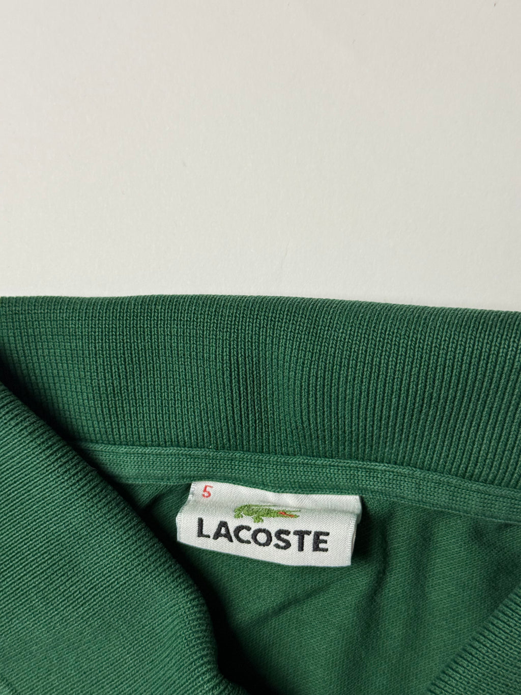 Lacoste Green Polo Shirt (L)         *Gebraucht - Ausgezeichnet