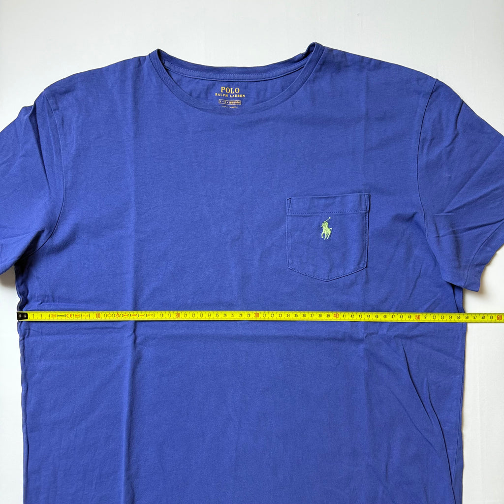 Polo Ralph Lauren Blaues T-Shirt (L)        *Gebraucht - Ausgezeichneter Zustand