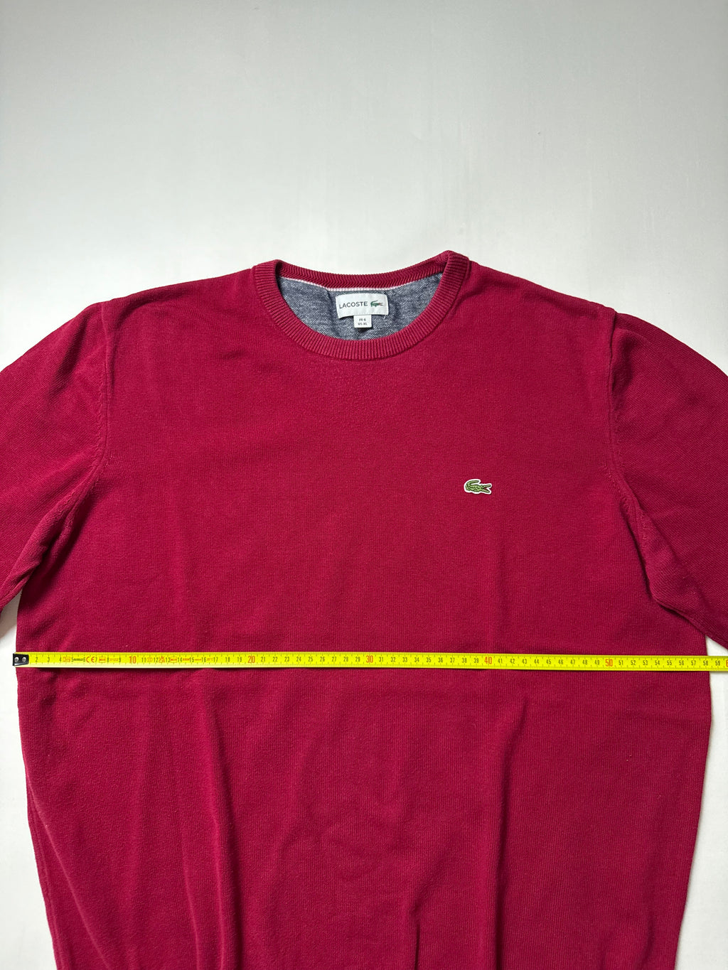 Lacoste Roter Pullover (XL)     *Gebraucht - Ausgezeichnet