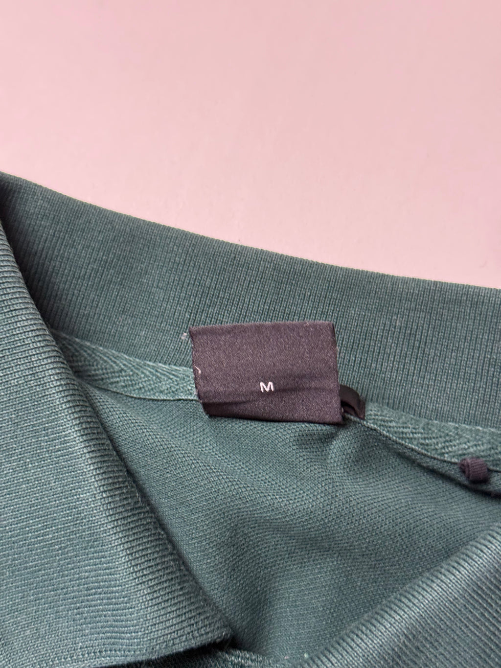 Hugo Boss Green Langarm-Poloshirt (M) *Gebraucht - Ausgezeichnet