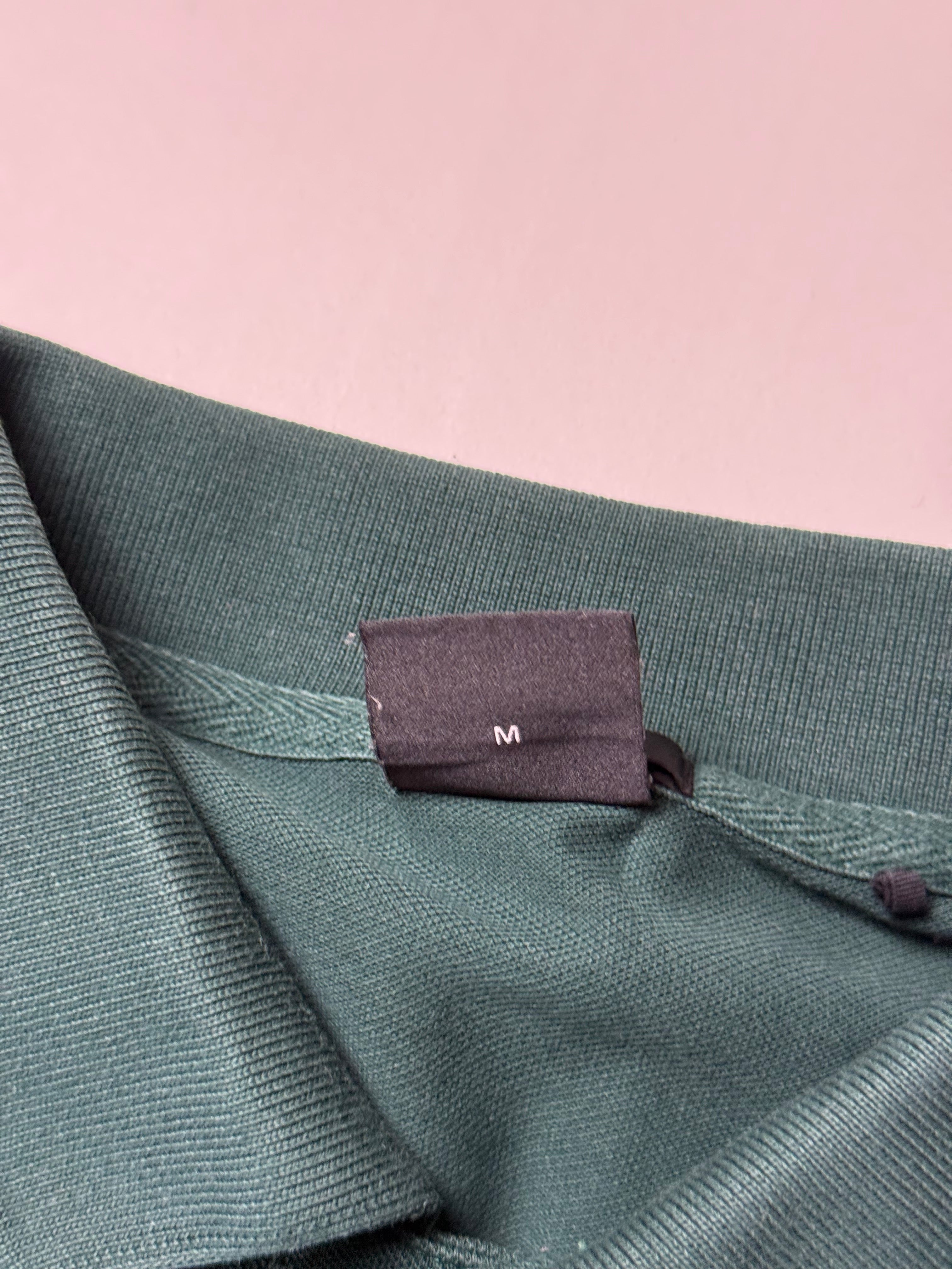 Hugo Boss Green Longsleeve Polo Shirt (M) *Használt - Kiváló