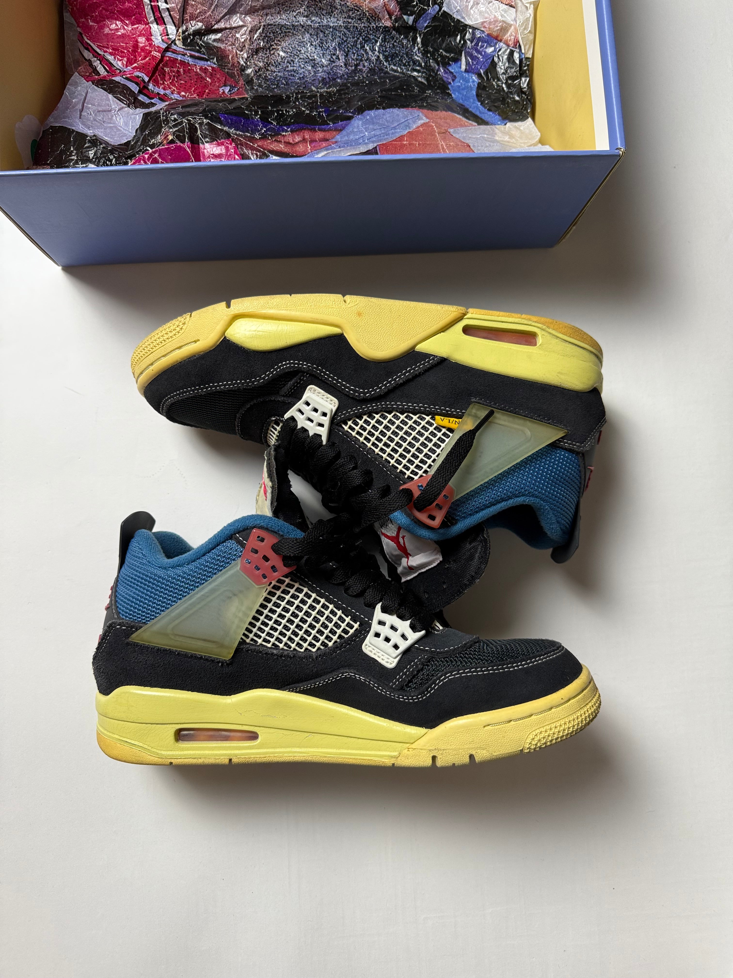 Jordan 4 Union Off Noir (42)      *Használt - Kiváló