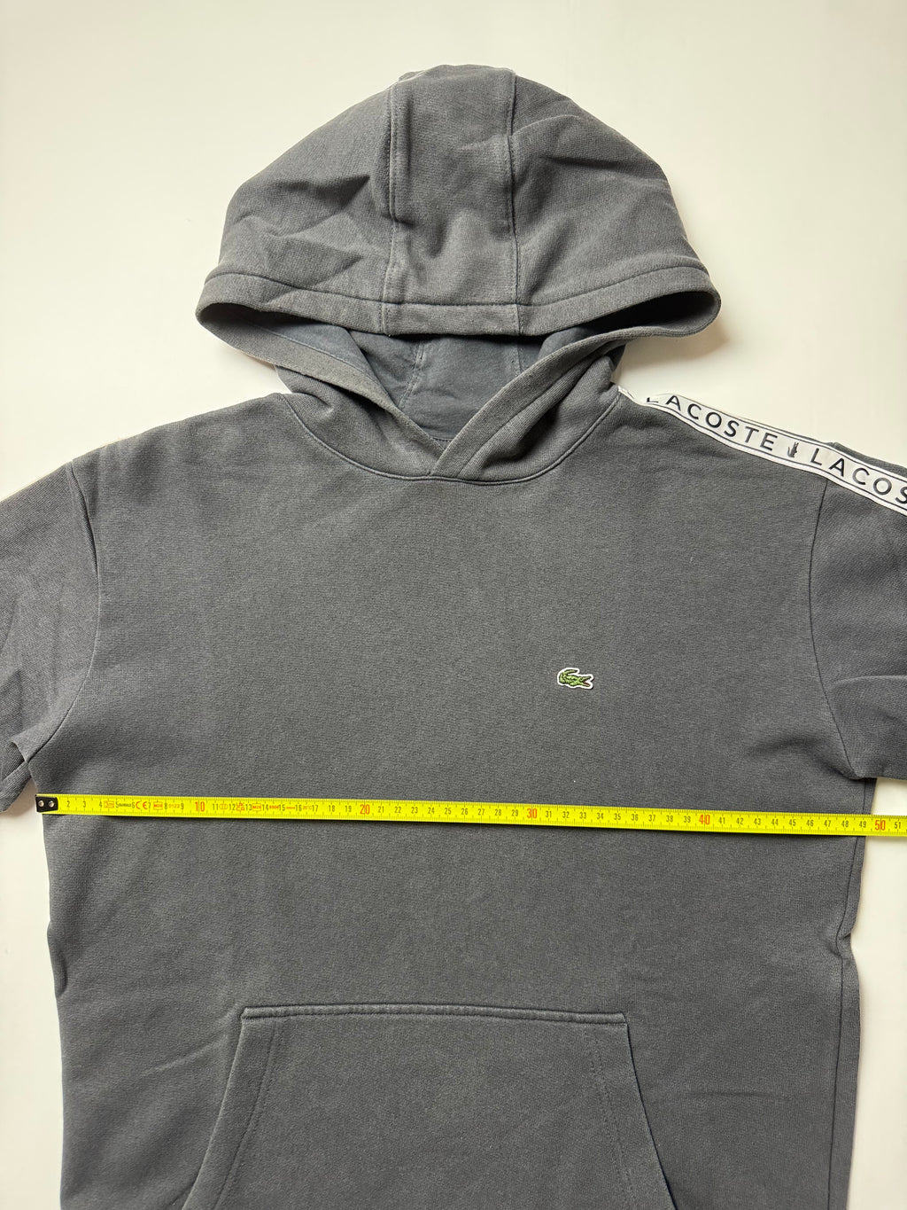 Lacoste Grey Hoodie (S fit)     *Használt - Kiváló