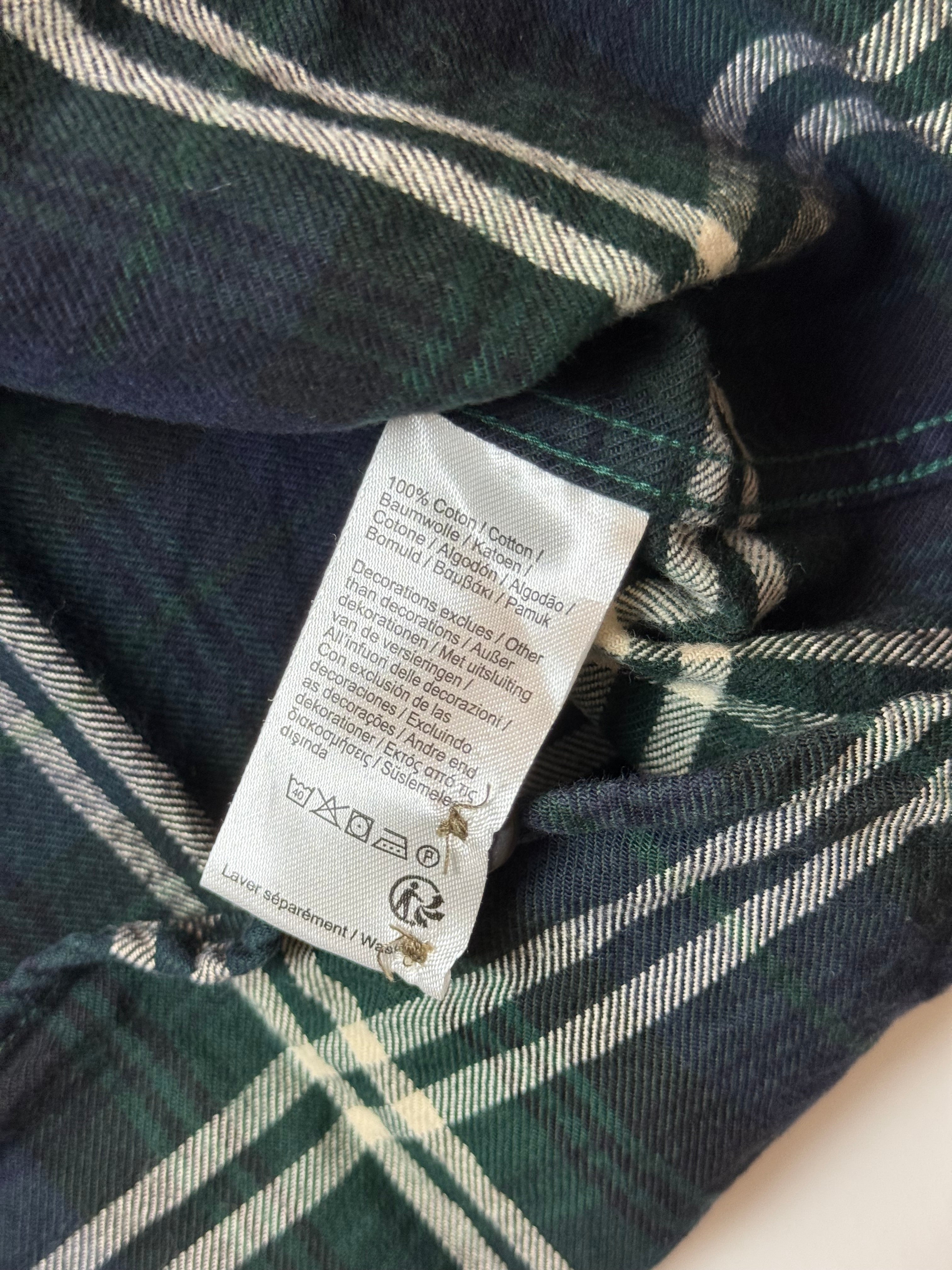 Lacoste Checked Shirt (S/M) *Használt - Kiváló