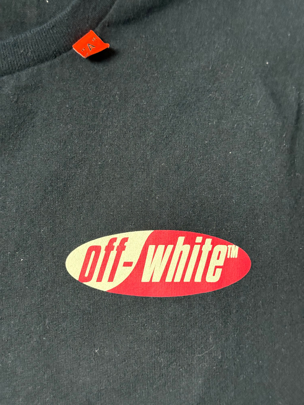 Off-White Black T-Shirt (M) *Gebraucht - Ausgezeichnet