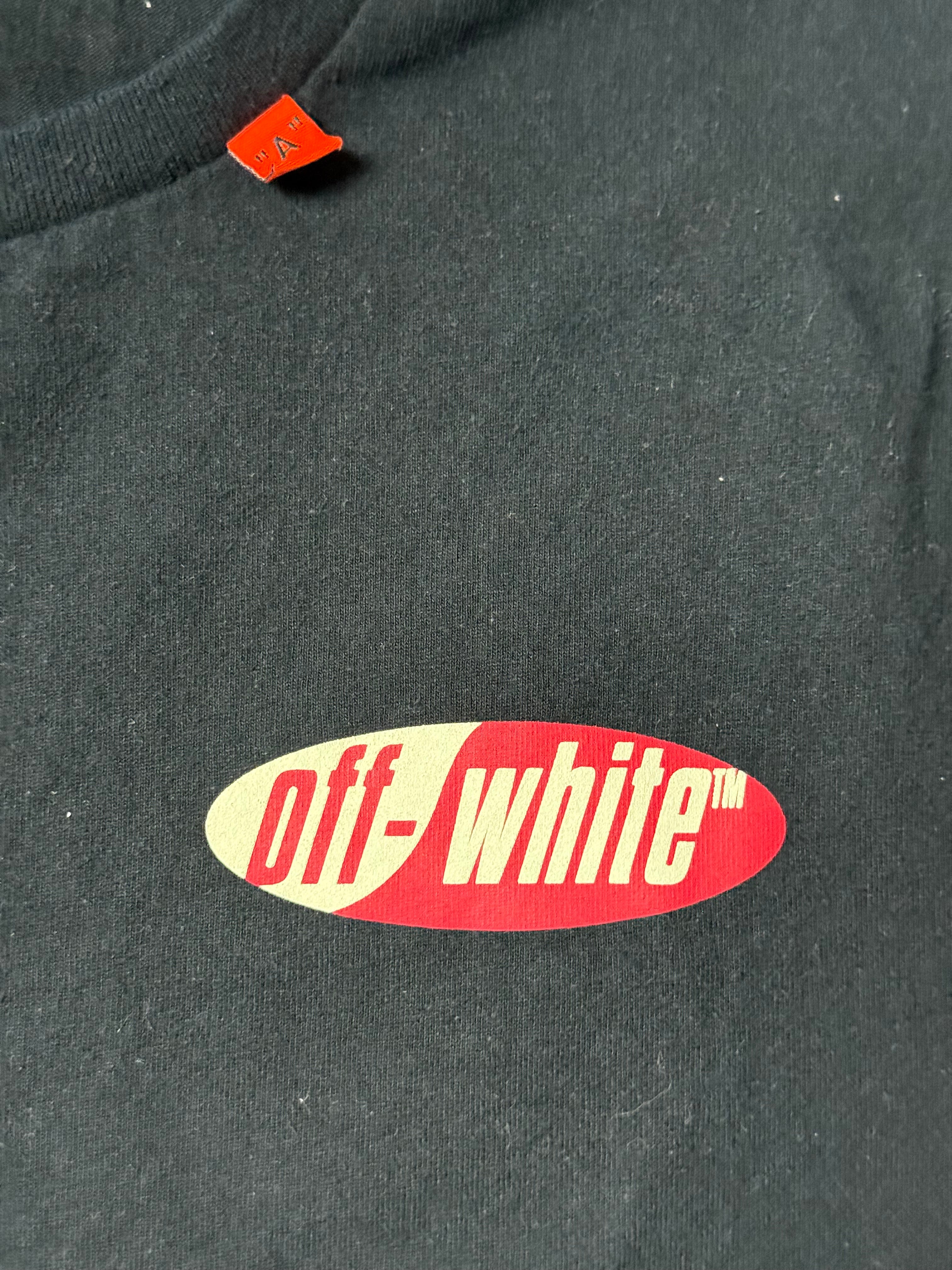 Off-White Black T-Shirt (M) *Gebraucht - Ausgezeichnet