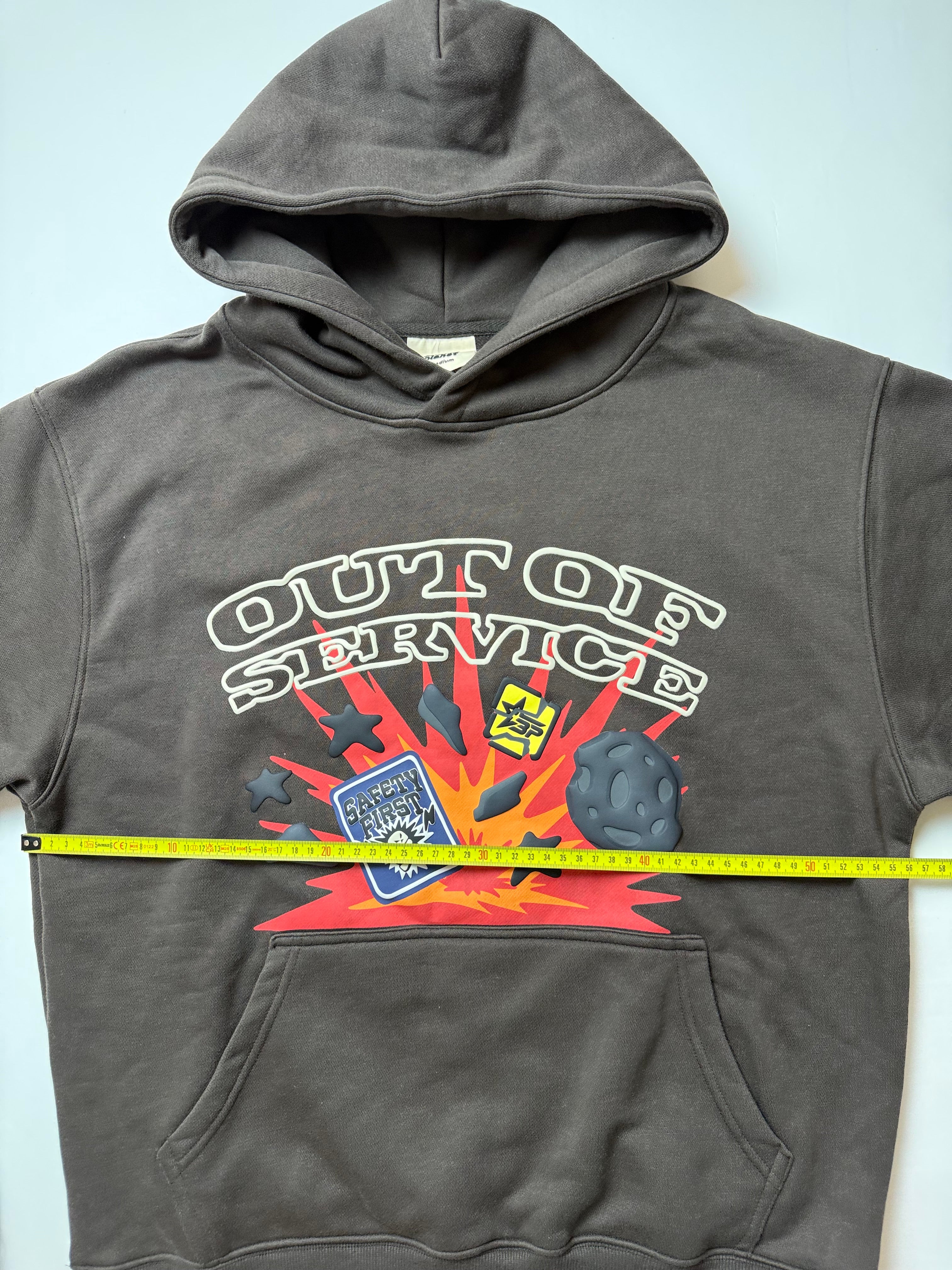 Broke Planet Hoodie (M)   *Használt - Kiváló