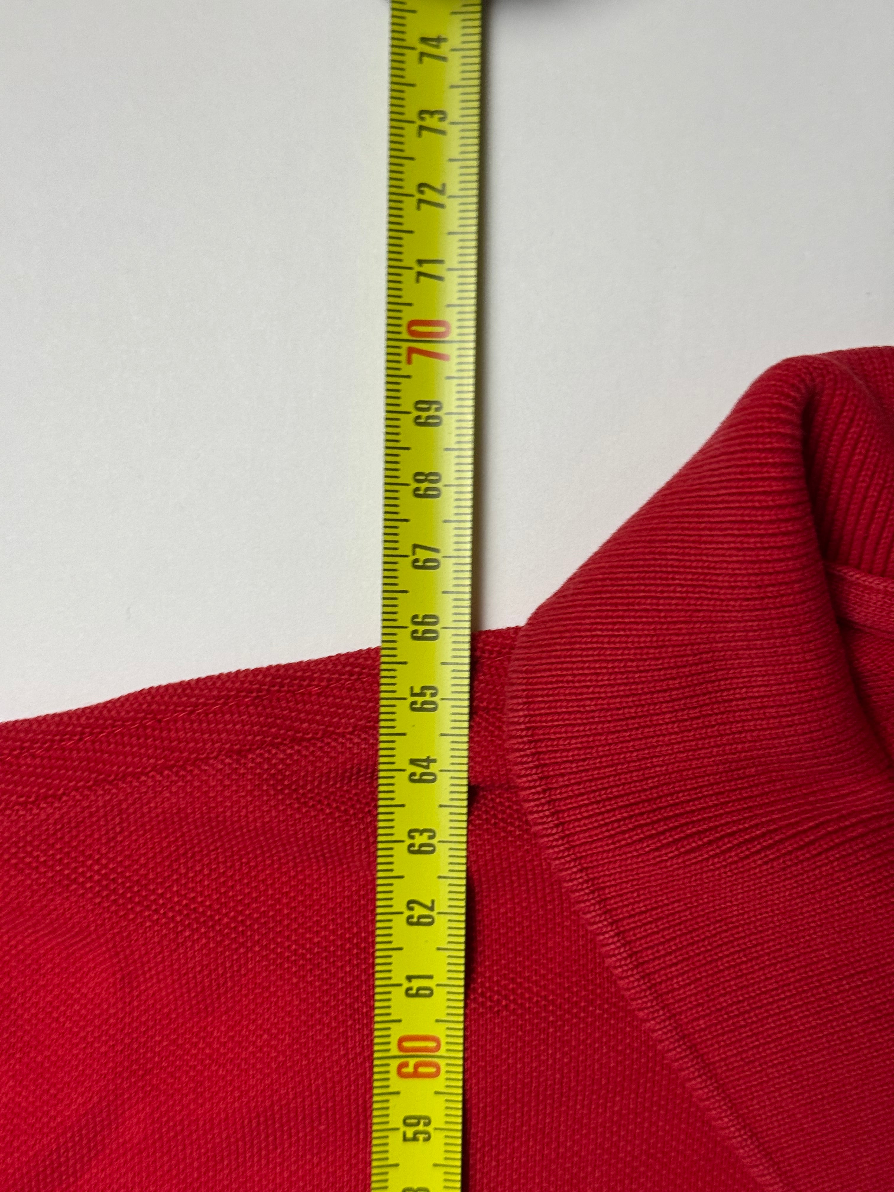 Lacoste Red Polo Shirt (S)           *Gebraucht - Ausgezeichnet