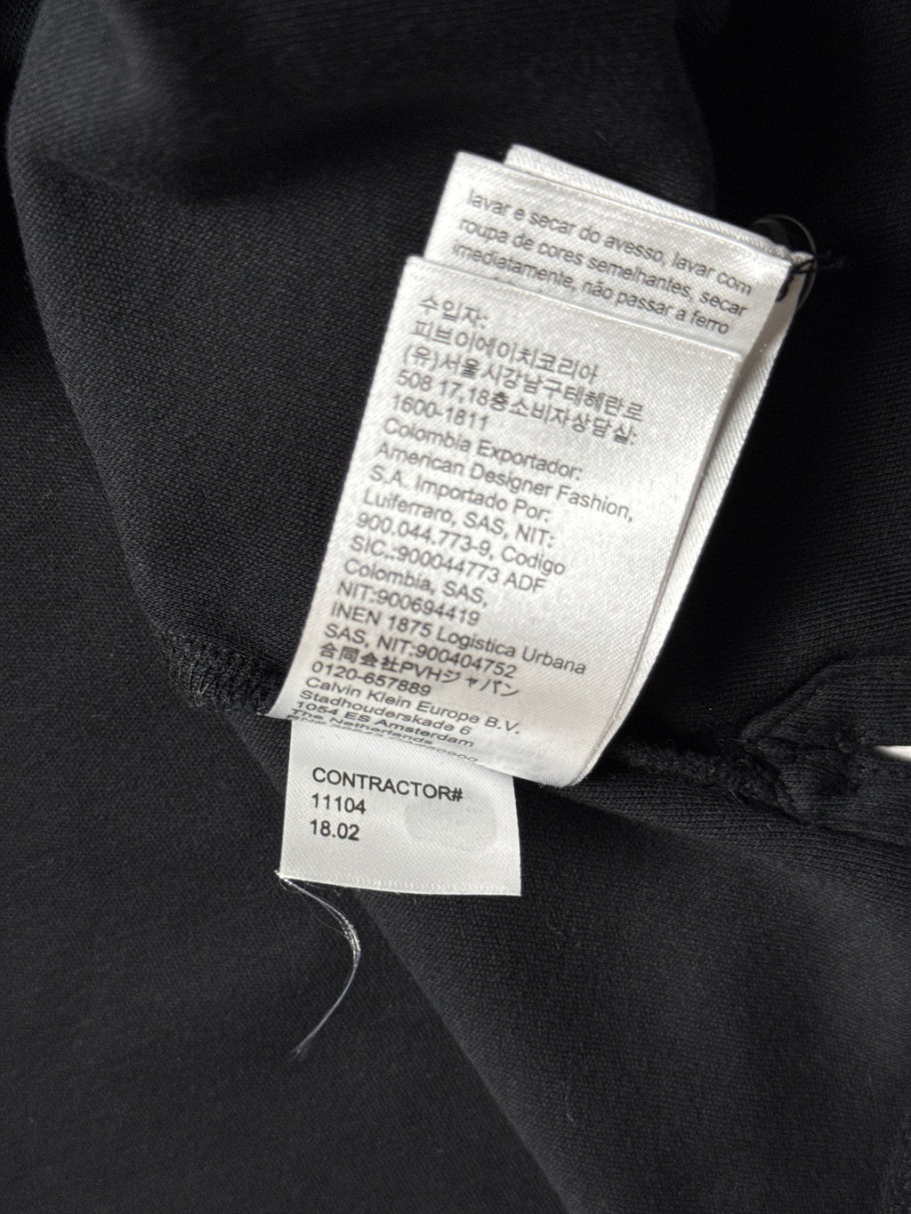 Calvin Klein Black Polo Shirt (S)       *Használt - Kiváló