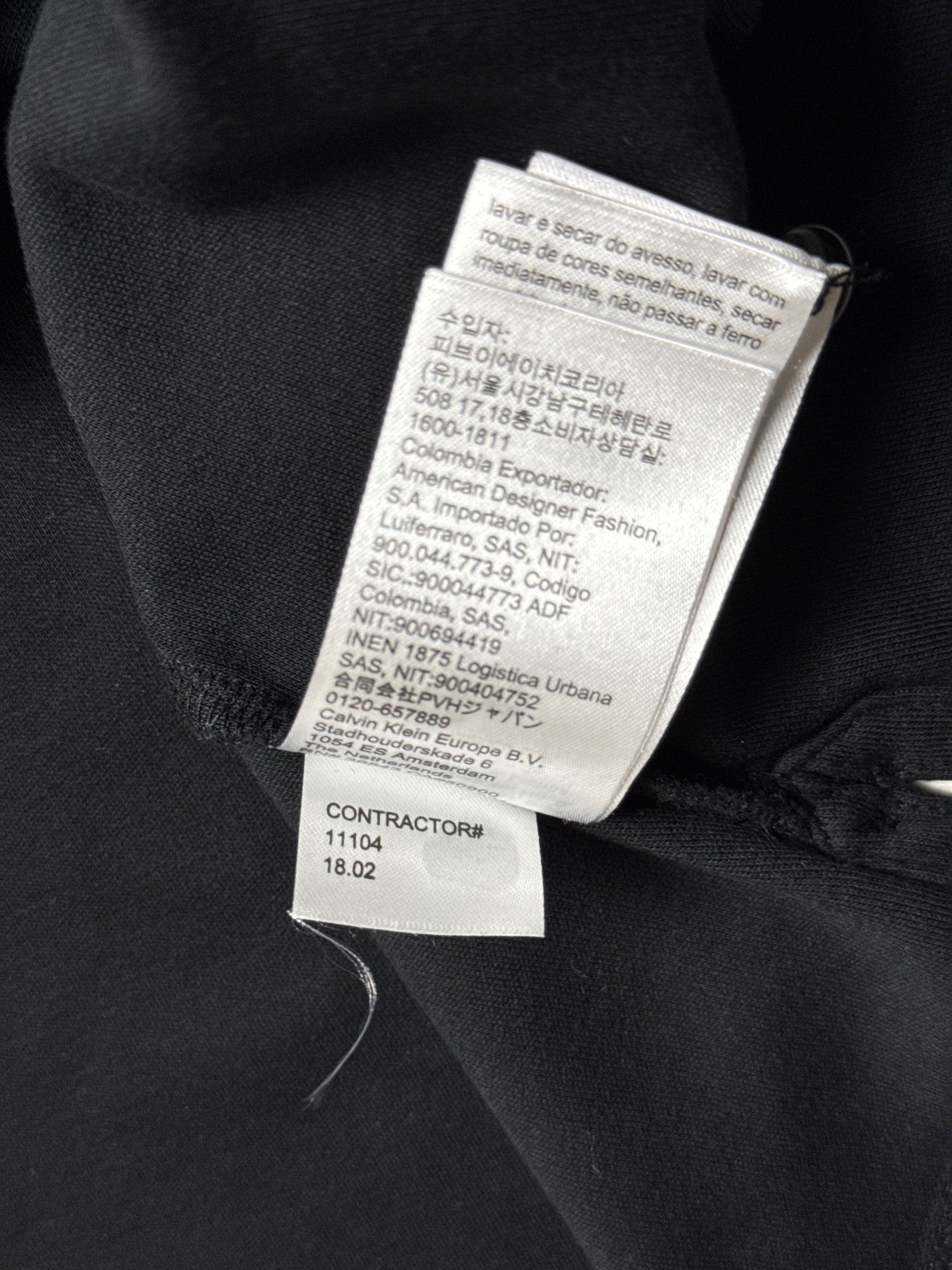 Calvin Klein Black Polo Shirt (S)       *Használt - Kiváló