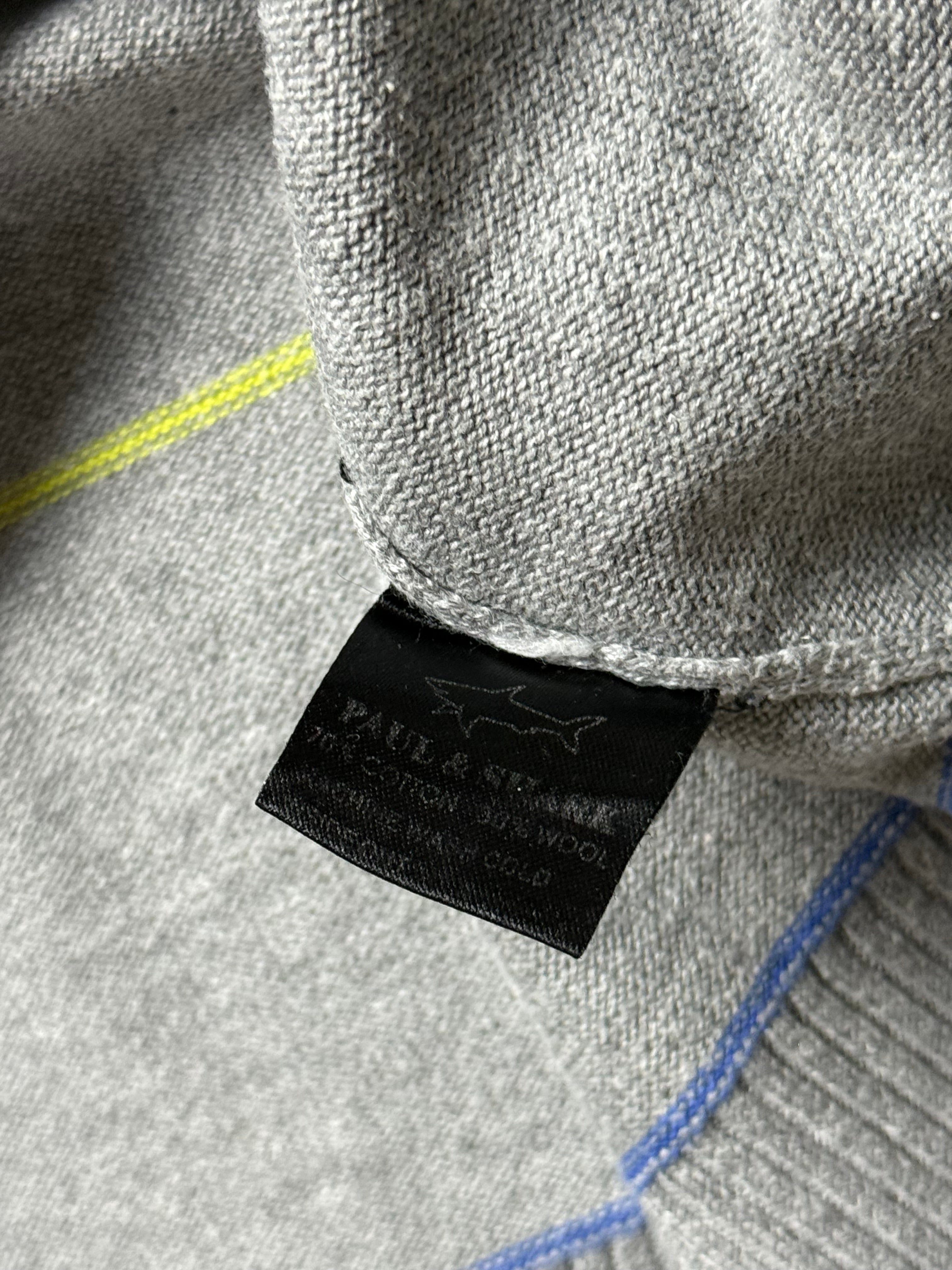 Paul & Shark Grauer Pullover (M)*Gebraucht - Ausgezeichnet