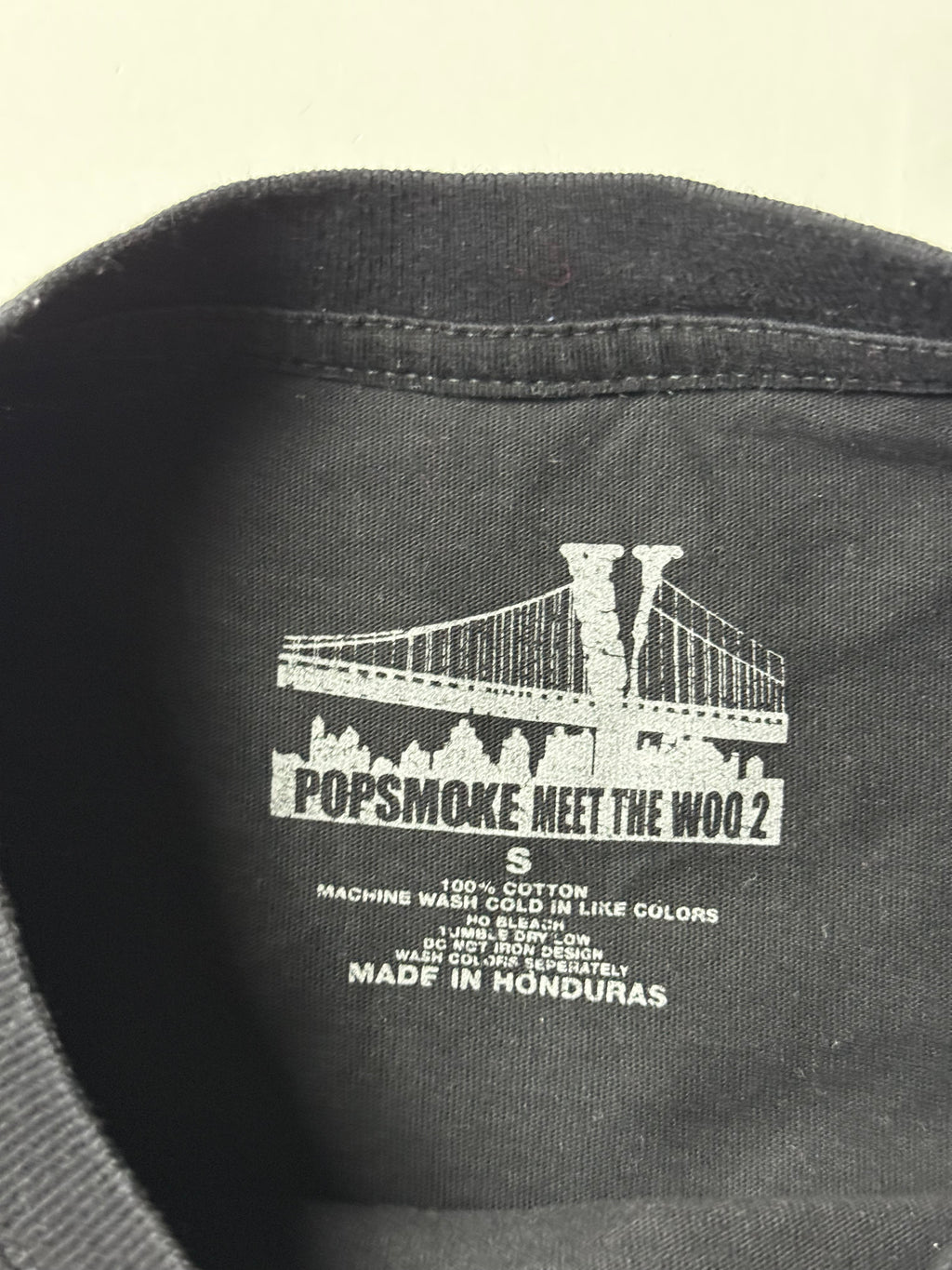 Vlone x Pop Smoke T-Shirt (S) *Gebraucht - Ausgezeichnet