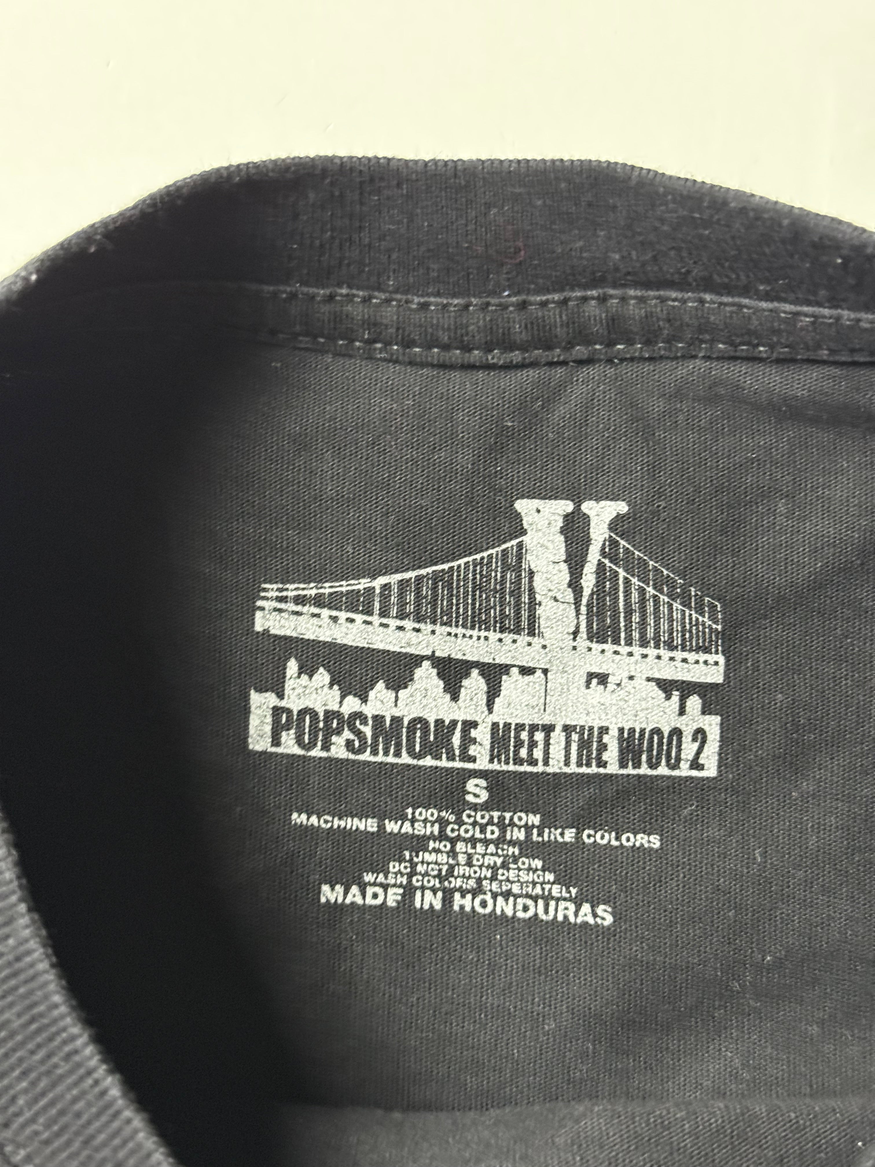 Vlone x Pop Smoke T-Shirt (S) *Használt - Kiváló