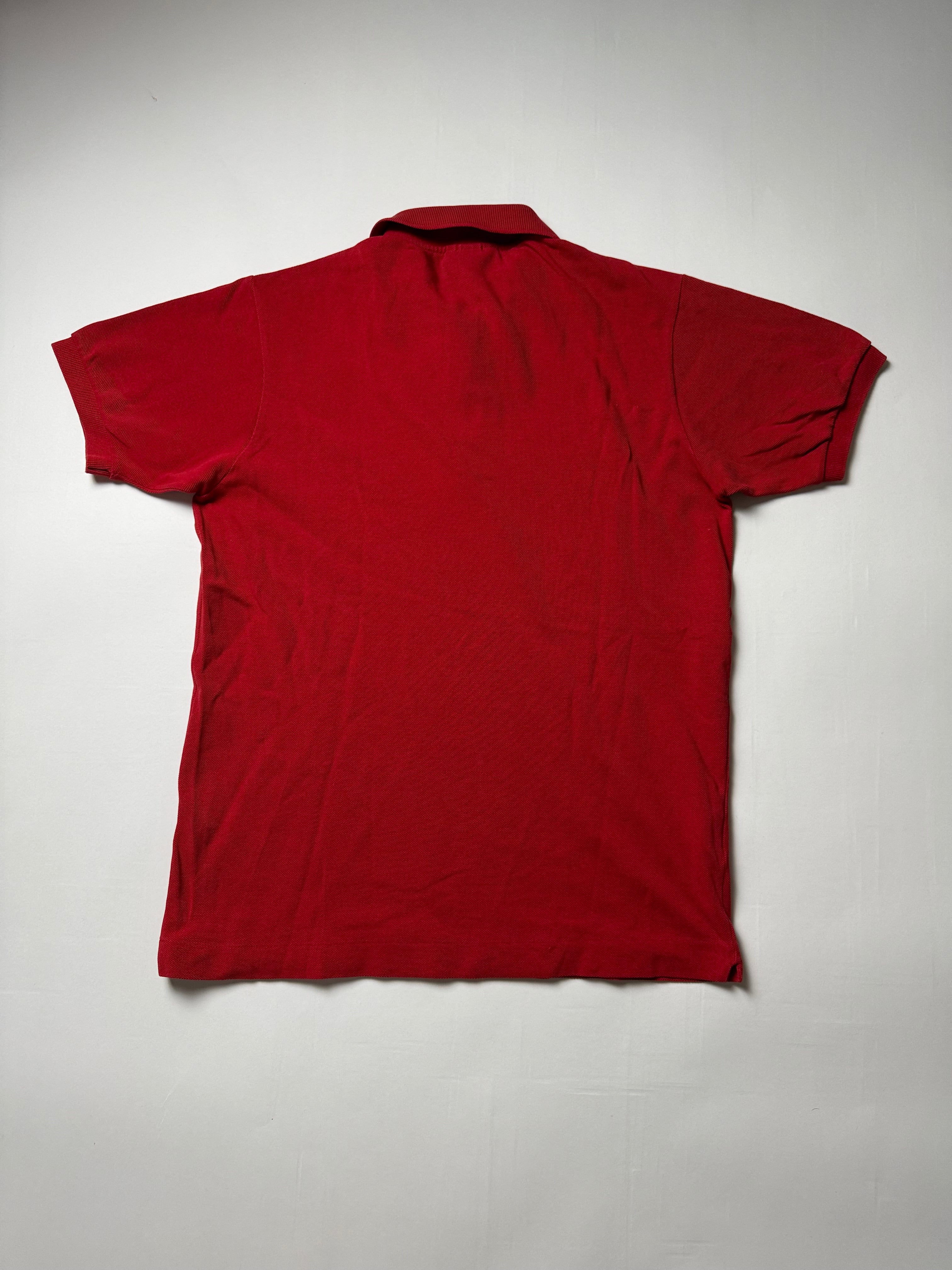 Lacoste Red Polo Shirt (S)           *Gebraucht - Ausgezeichnet