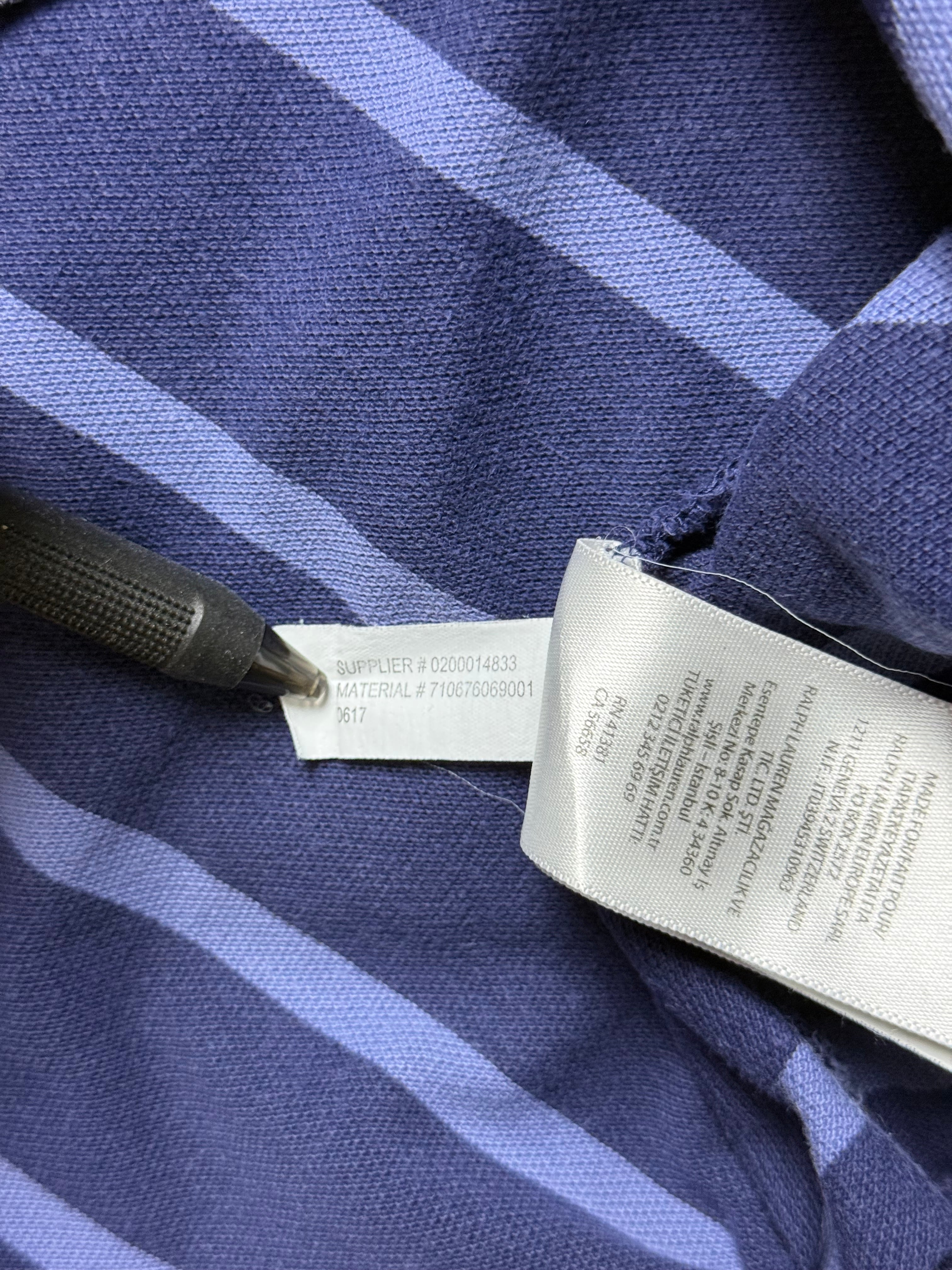 Ralph Lauren Blue Polo Shirt  (XL)  Használt - Kiváló