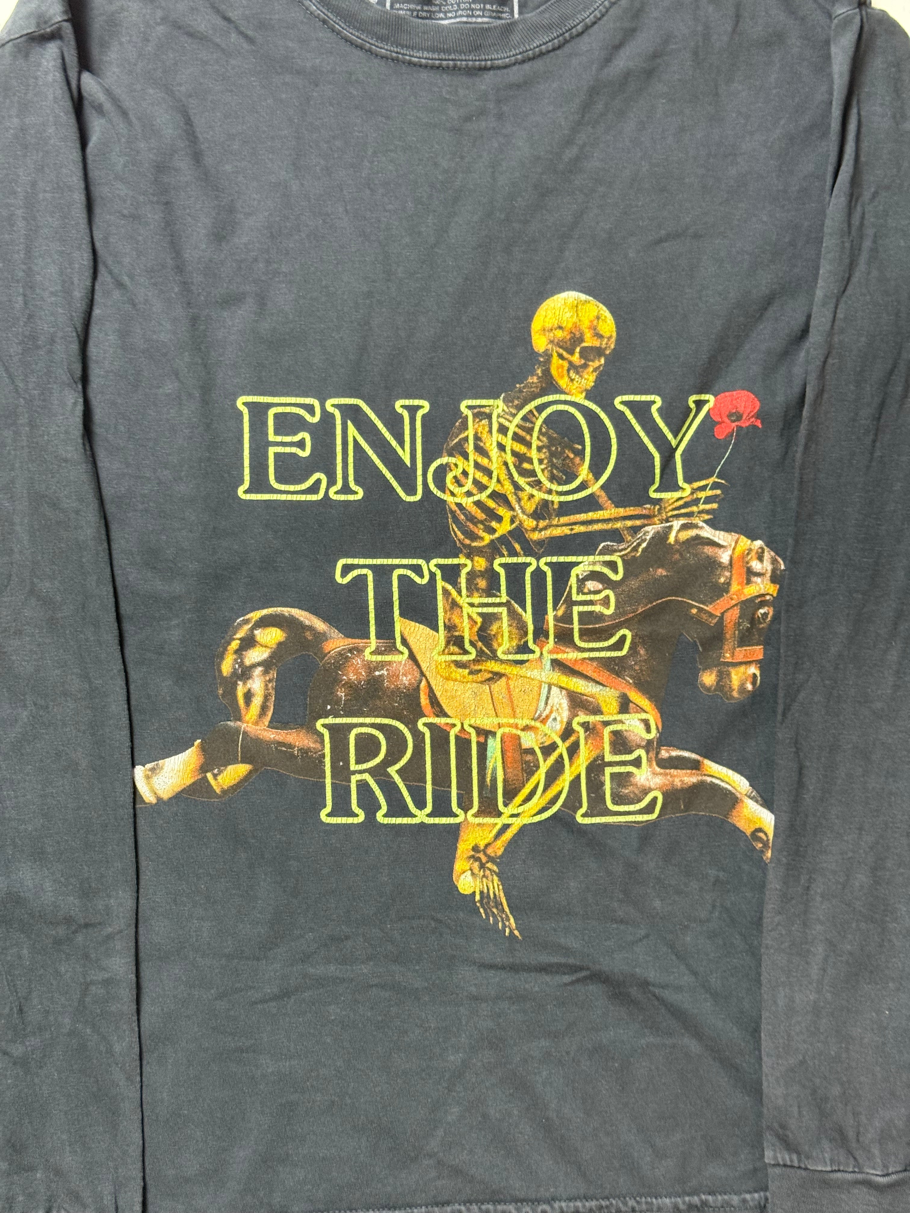 Travis Scott Langarm-T-Shirt (S) *Gebraucht - Ausgezeichnet