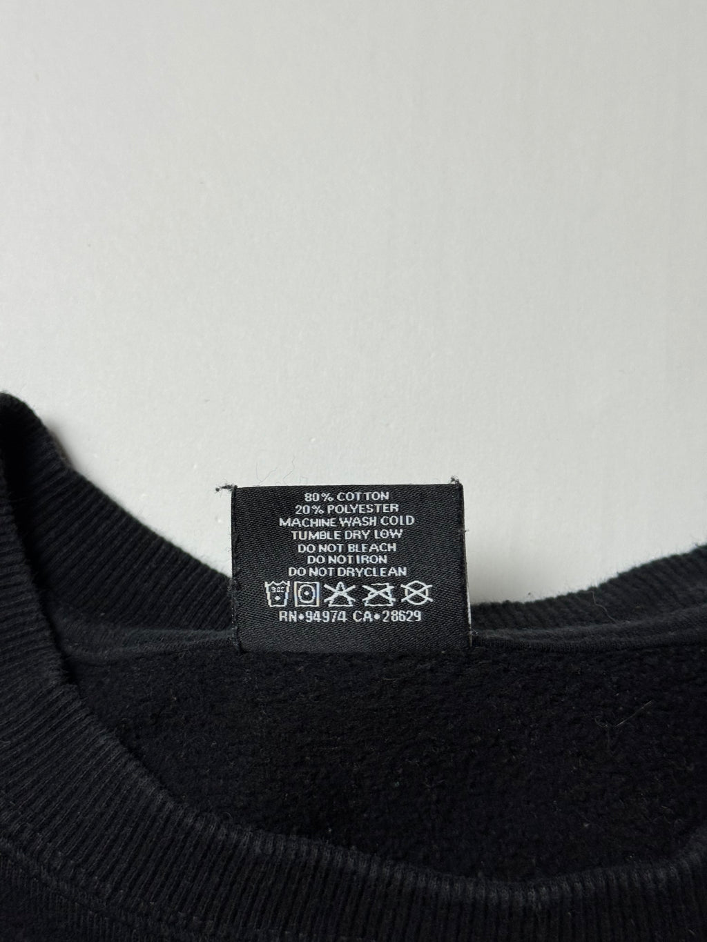 Stüssy Black Sweater (S)    *Használt - Kiváló