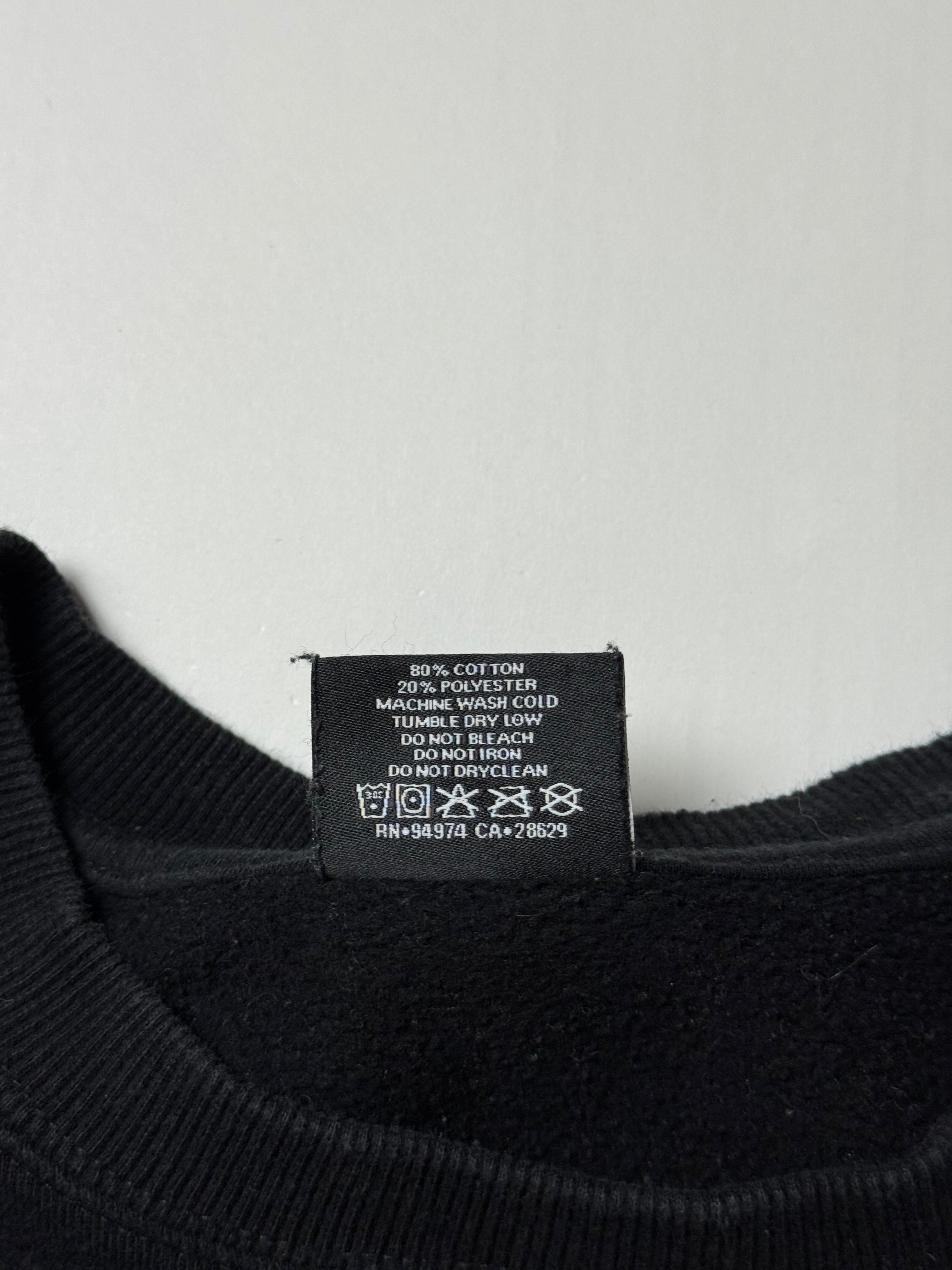 Stüssy Black Sweater (S)    *Használt - Kiváló