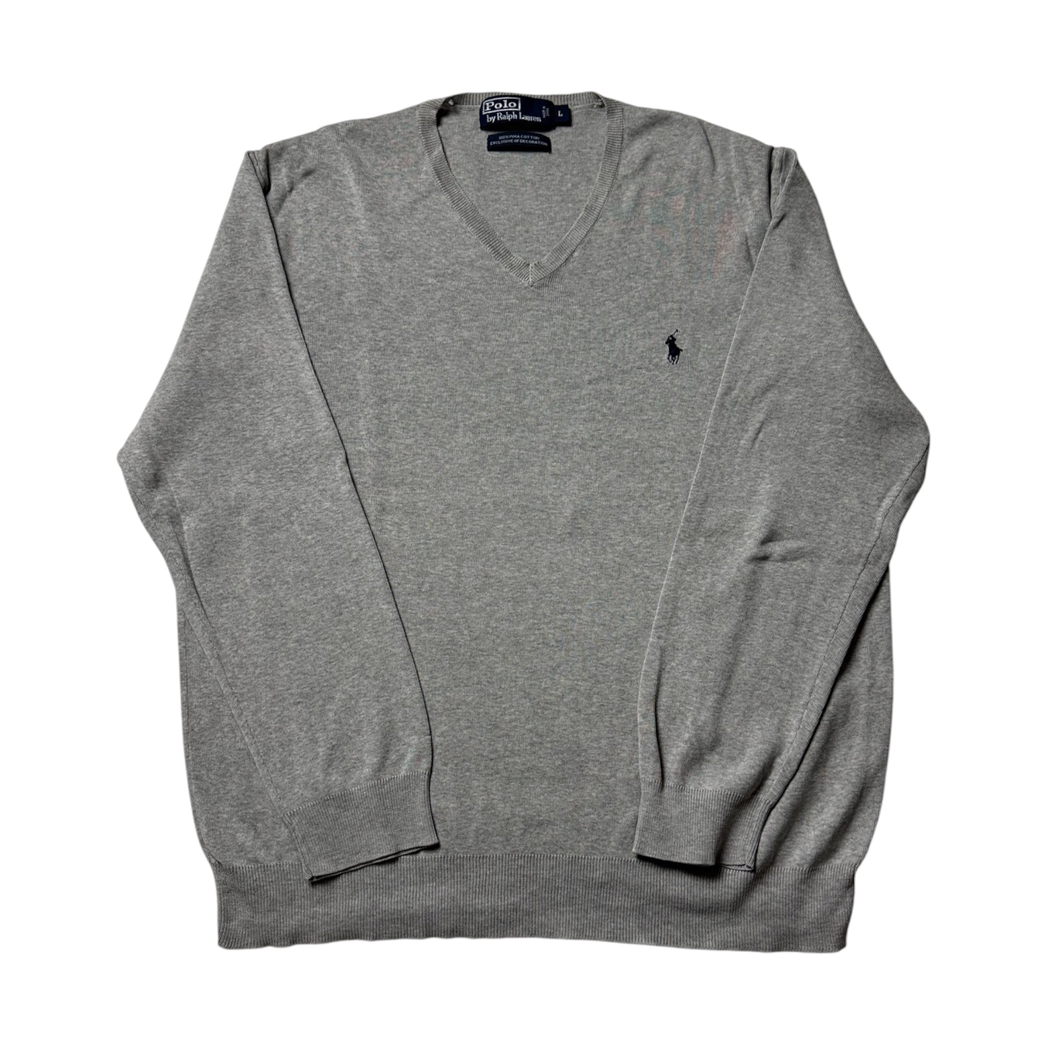 Ralph Lauren Grey Sweater (L)      *Használt - Kiváló