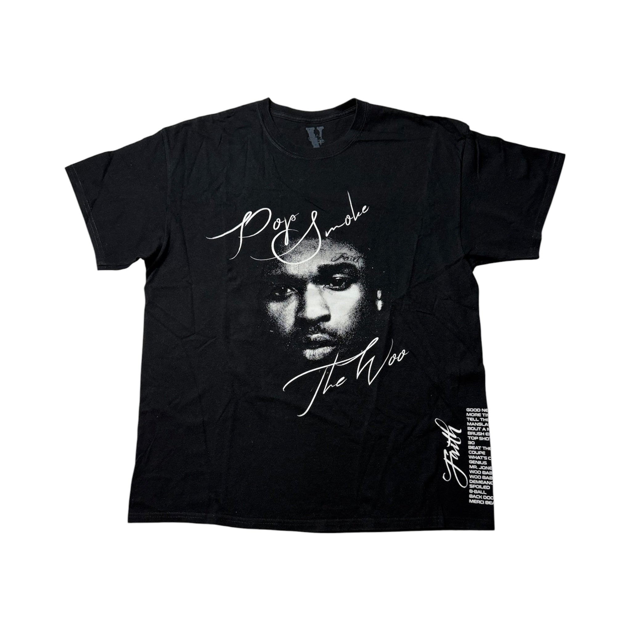 Vlone x Pop Smoke T-Shirt (XL)        *Használt - Kiváló