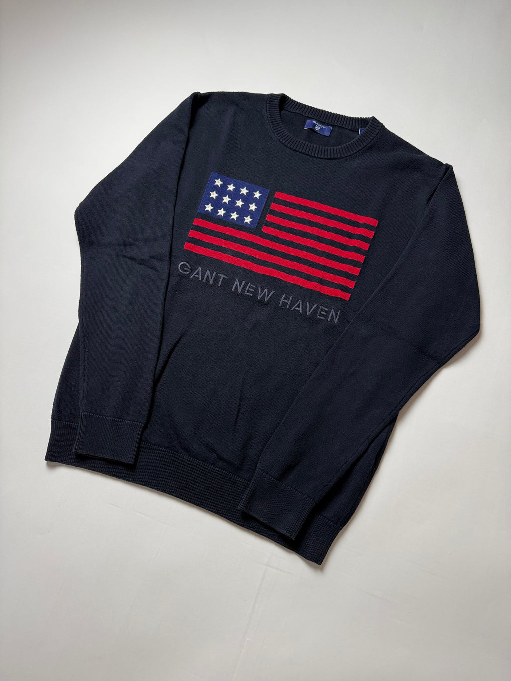 Gant Navy Blue Sweater (M) *Használt - Kiváló