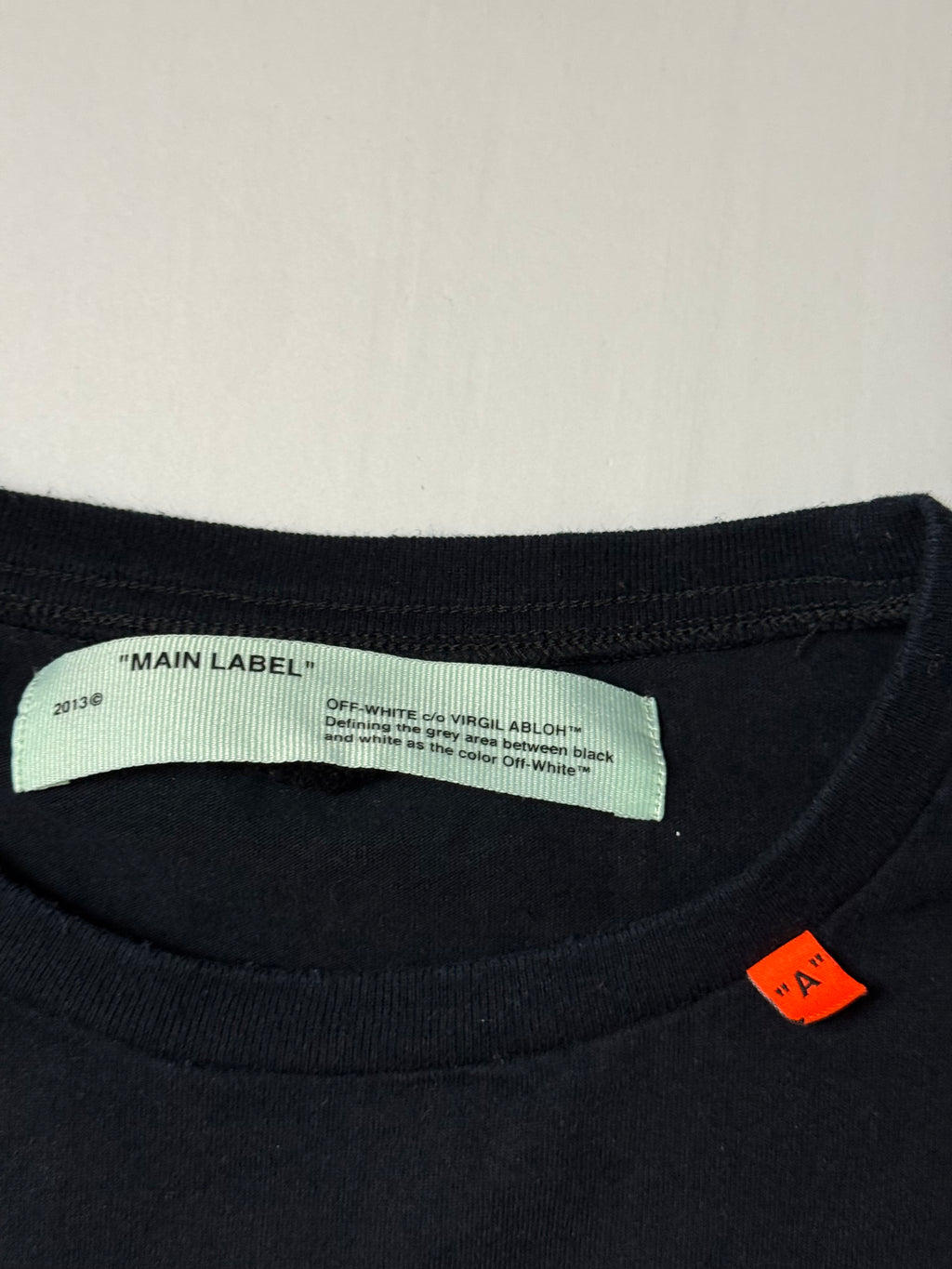 Off-White Black T-Shirt (M) *Gebraucht - Ausgezeichnet