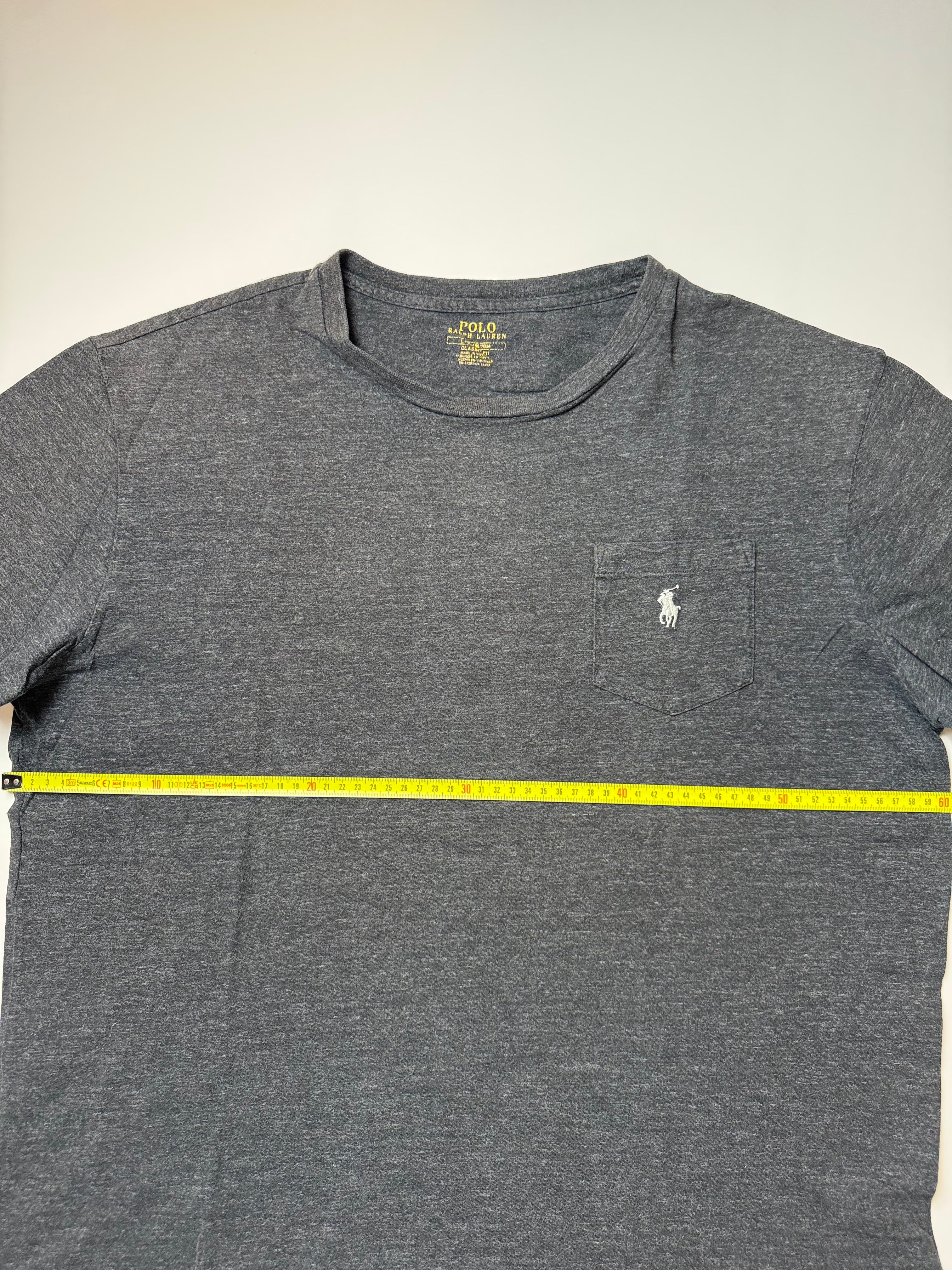Ralph Lauren Grey T-Shirt (L)         Használt - Kiváló