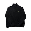 Lacoste Black Quarter Zip Sweater (XL) *Használt - Kiváló