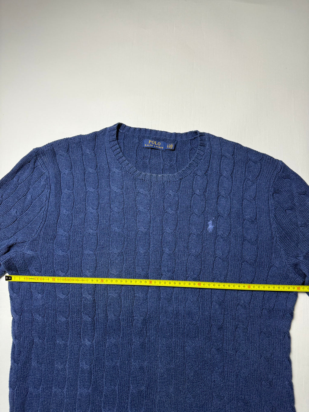 Polo Ralph Lauren Cable Knit Sweater (L) *Használt - Kiváló