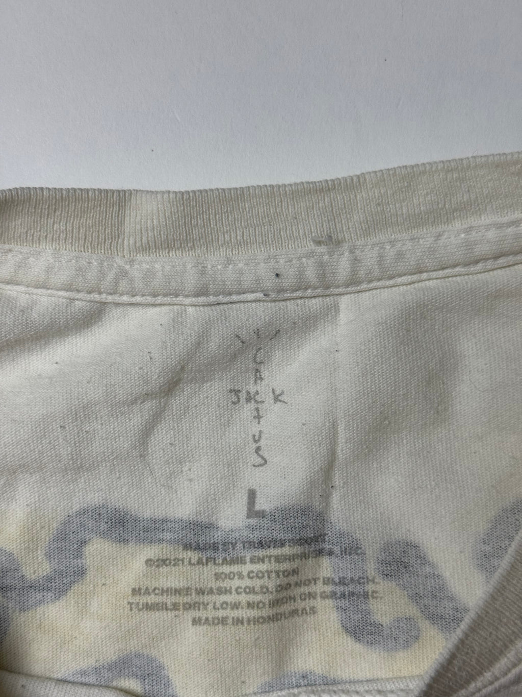 Travis Scott Cactus Jack x Kaws T-Shirt (L)    *Használt - Kiváló