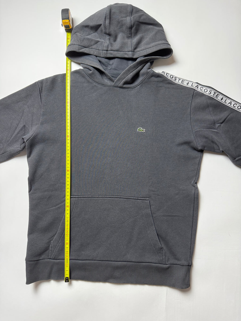Lacoste Grey Hoodie (S fit)     *Használt - Kiváló