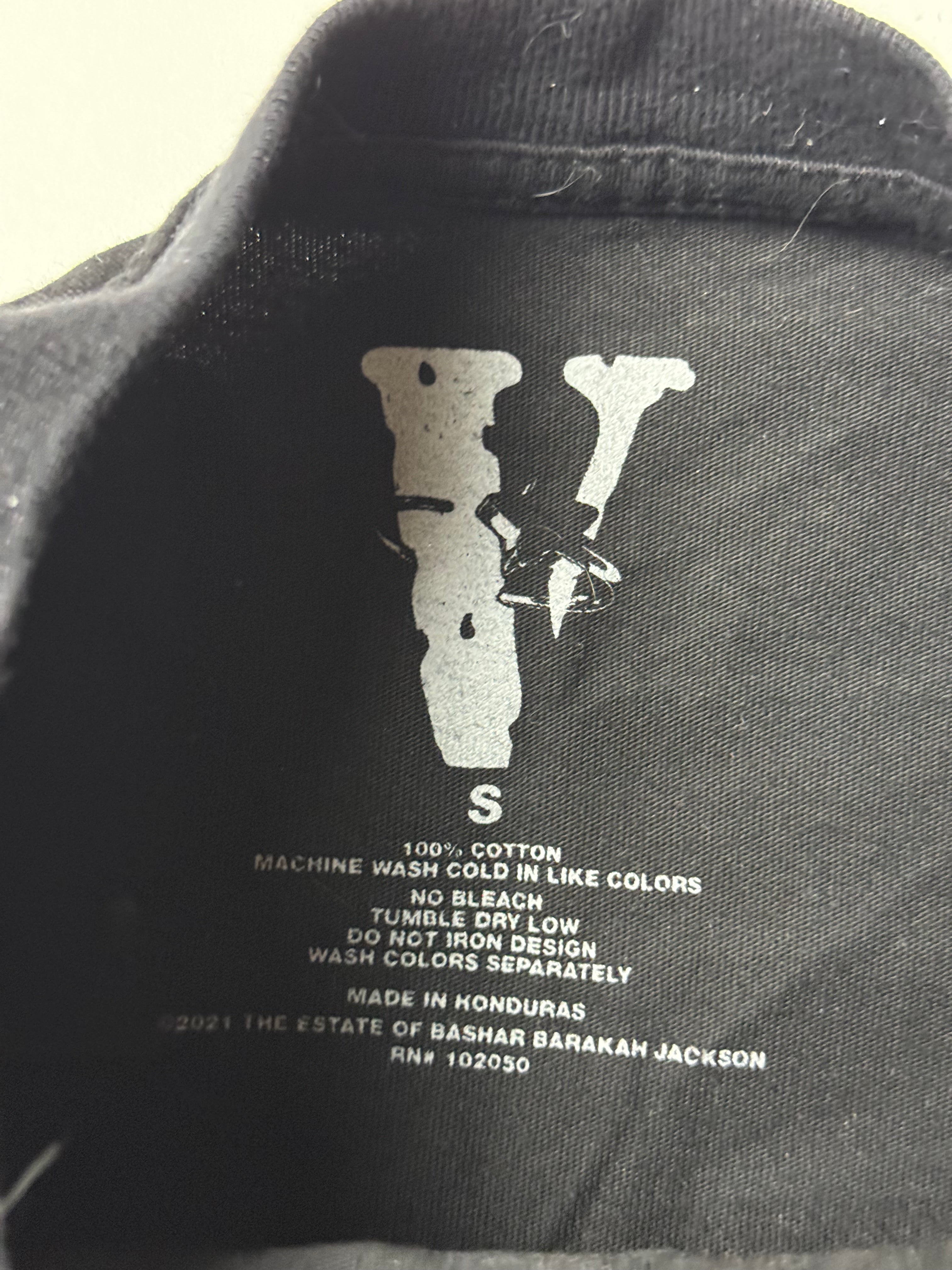 Vlone x Pop Smoke NYC T-Shirt (S)      *Használt - Kiváló