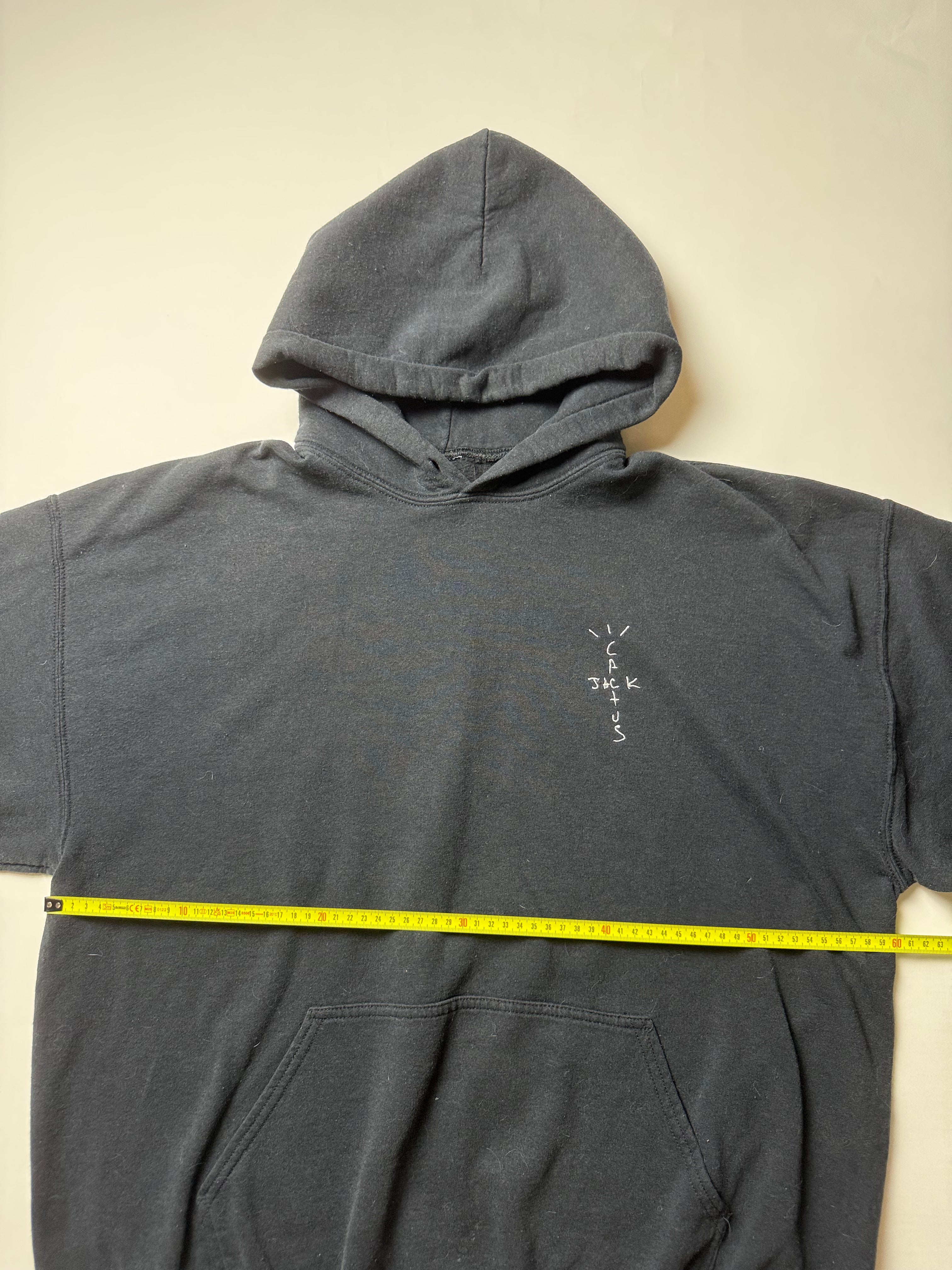 Travis Scott Cactus Jack Black Hoodie (L)     *Használt - Kiváló