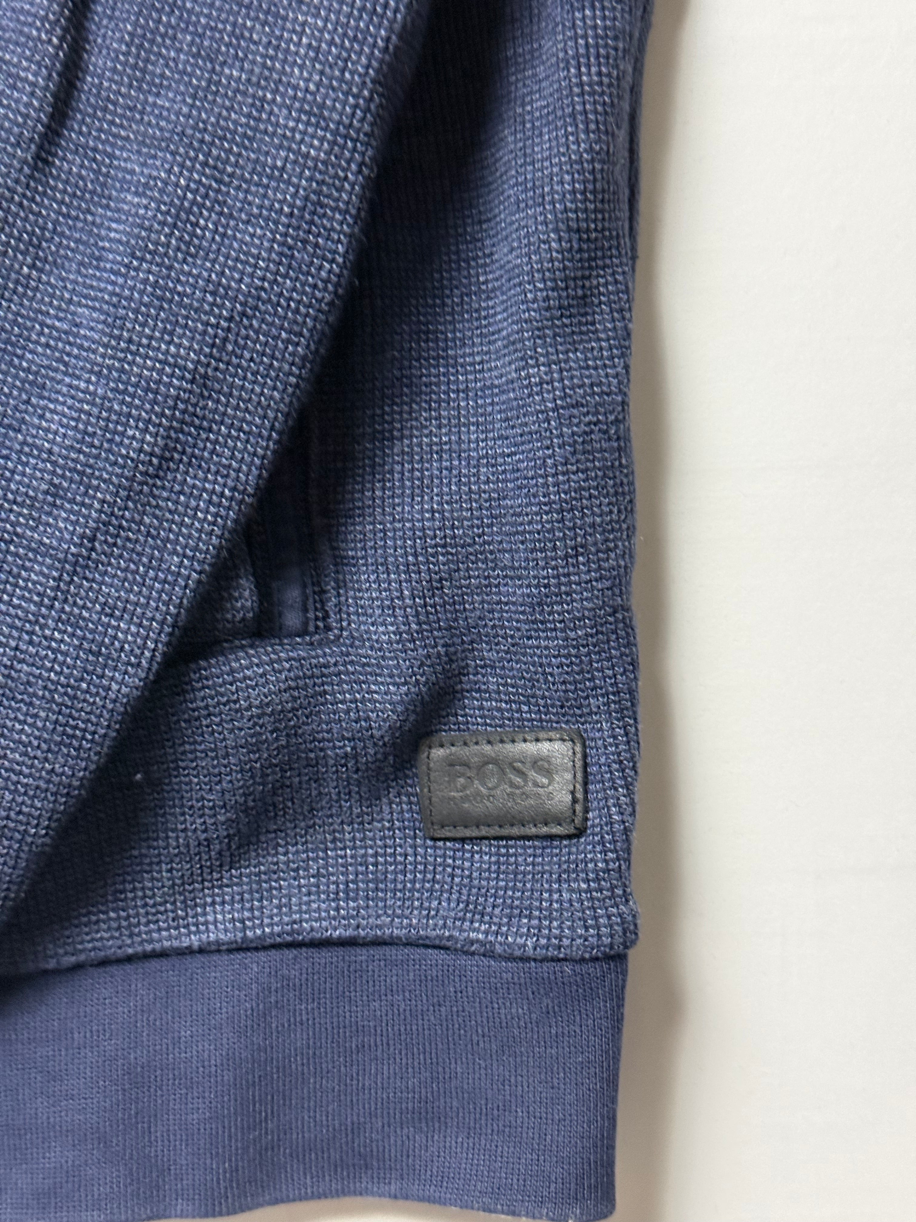 Hugo Boss Navy Blue Sweater (M) *Használt - Kiváló