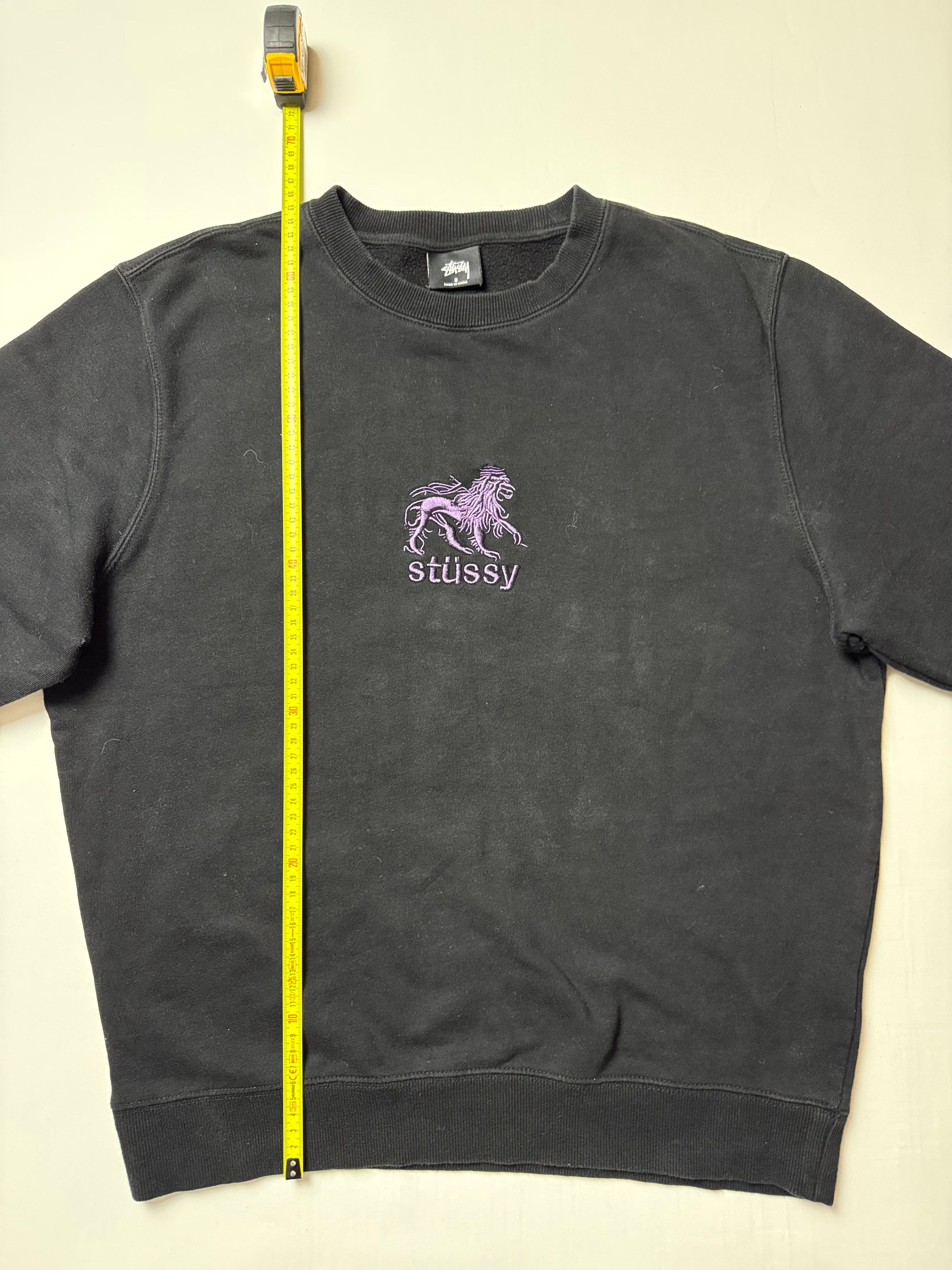 Stüssy Black Sweater (S)    *Használt - Kiváló