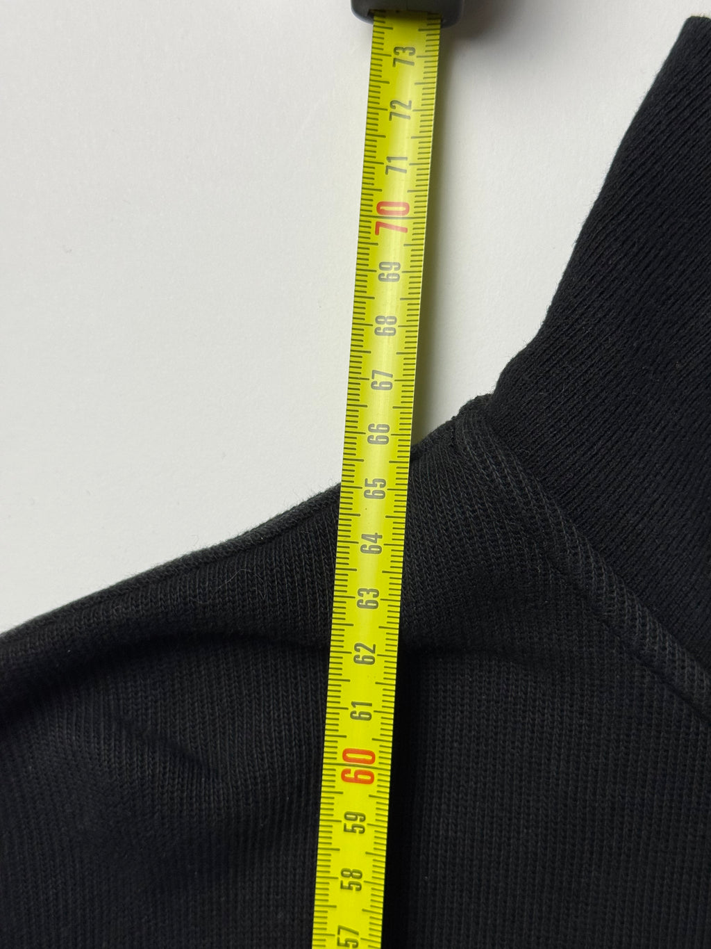 Lacoste Black Quarter Zip Sweater (XL) *Használt - Kiváló