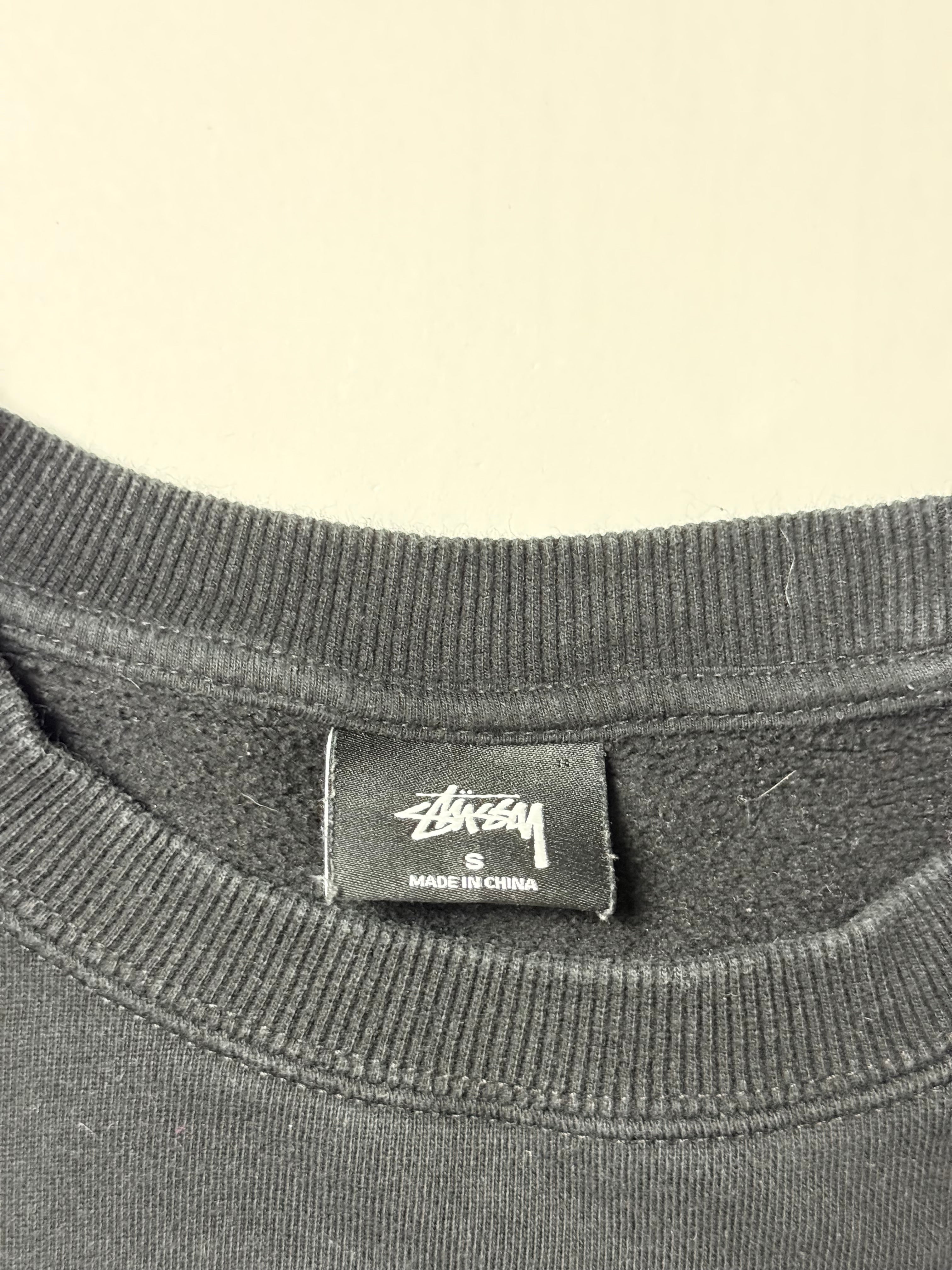 Stüssy Black Sweater (S)    *Használt - Kiváló