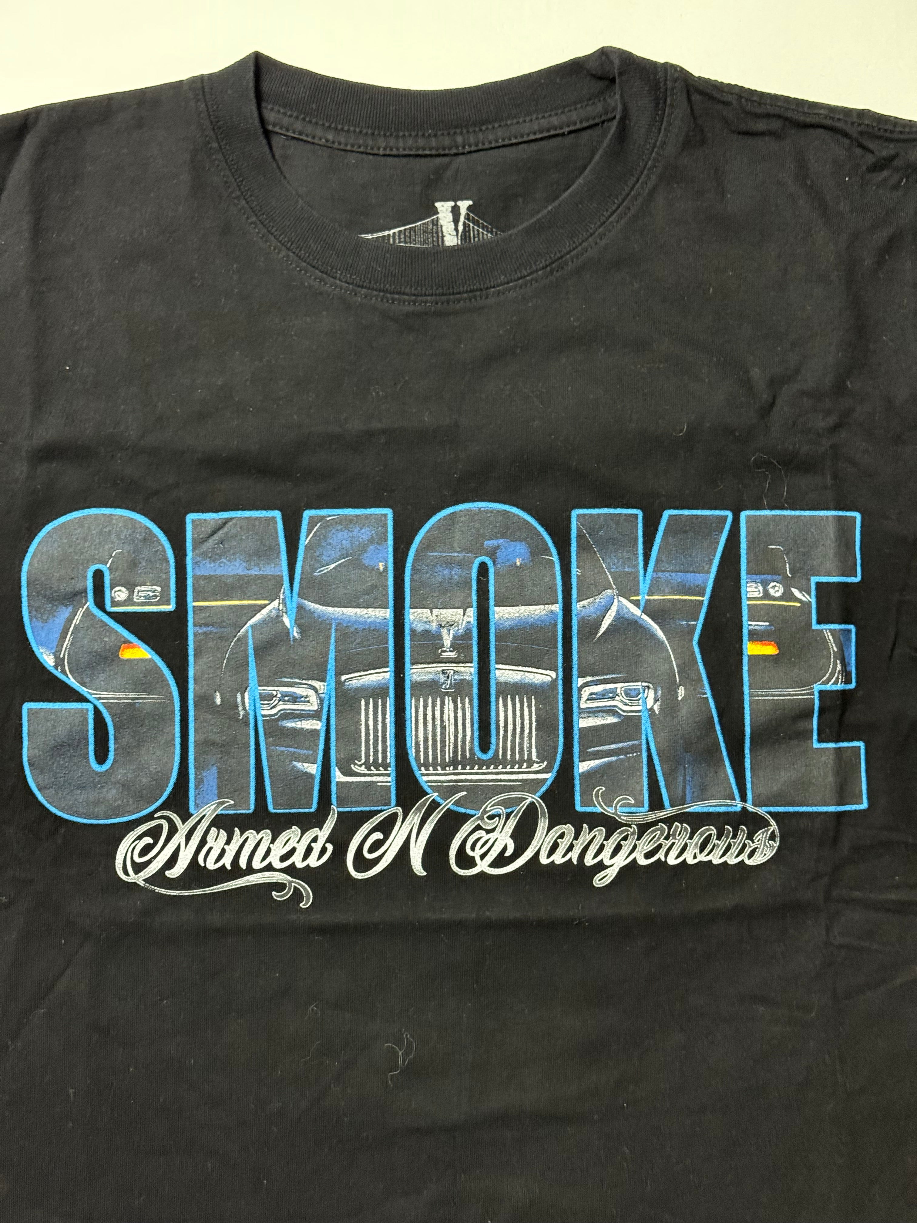 Vlone x Pop Smoke T-Shirt (S) *Használt - Kiváló