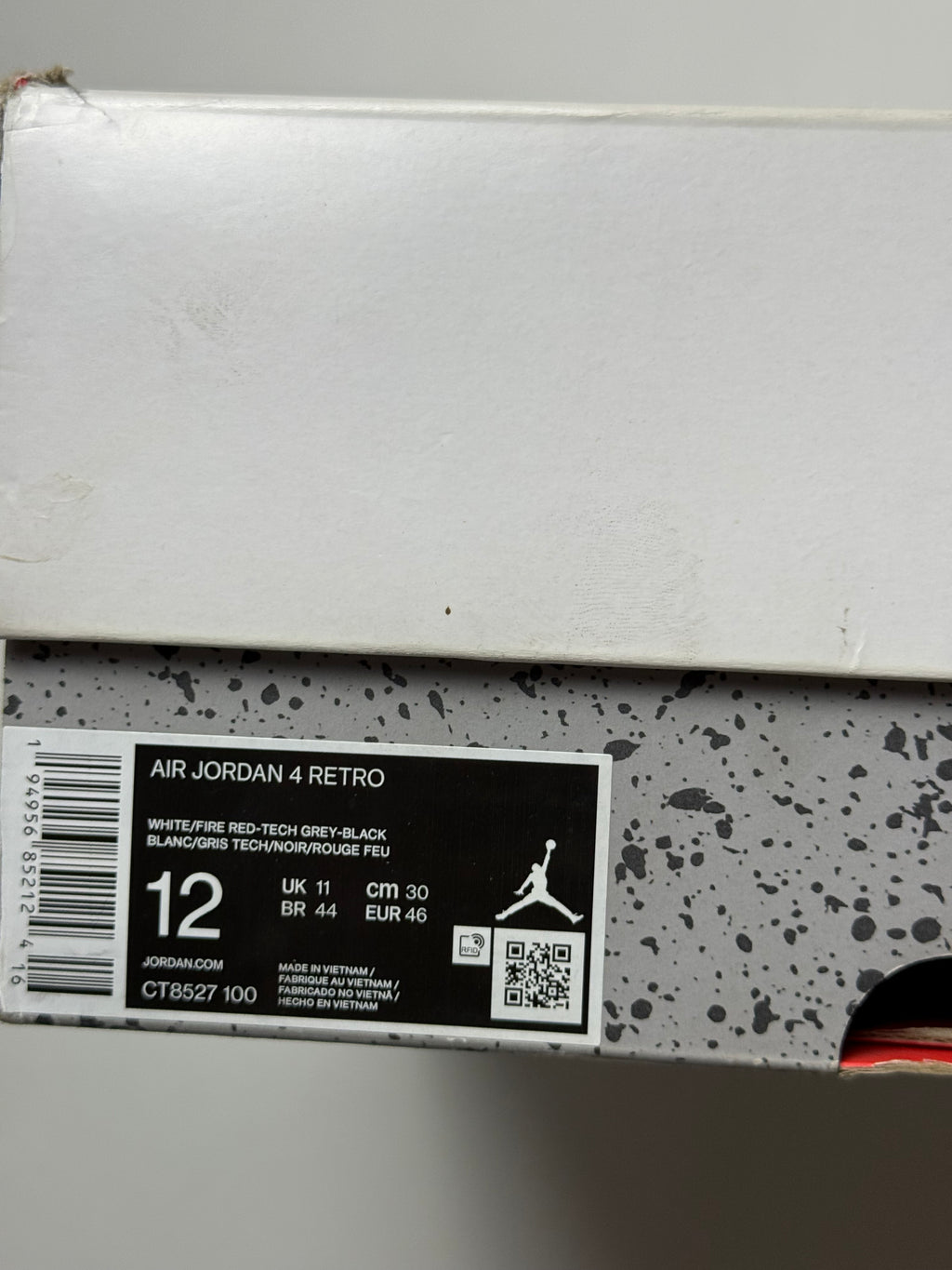 Jordan 4 Oreo (46)           *Használt - Kiváló