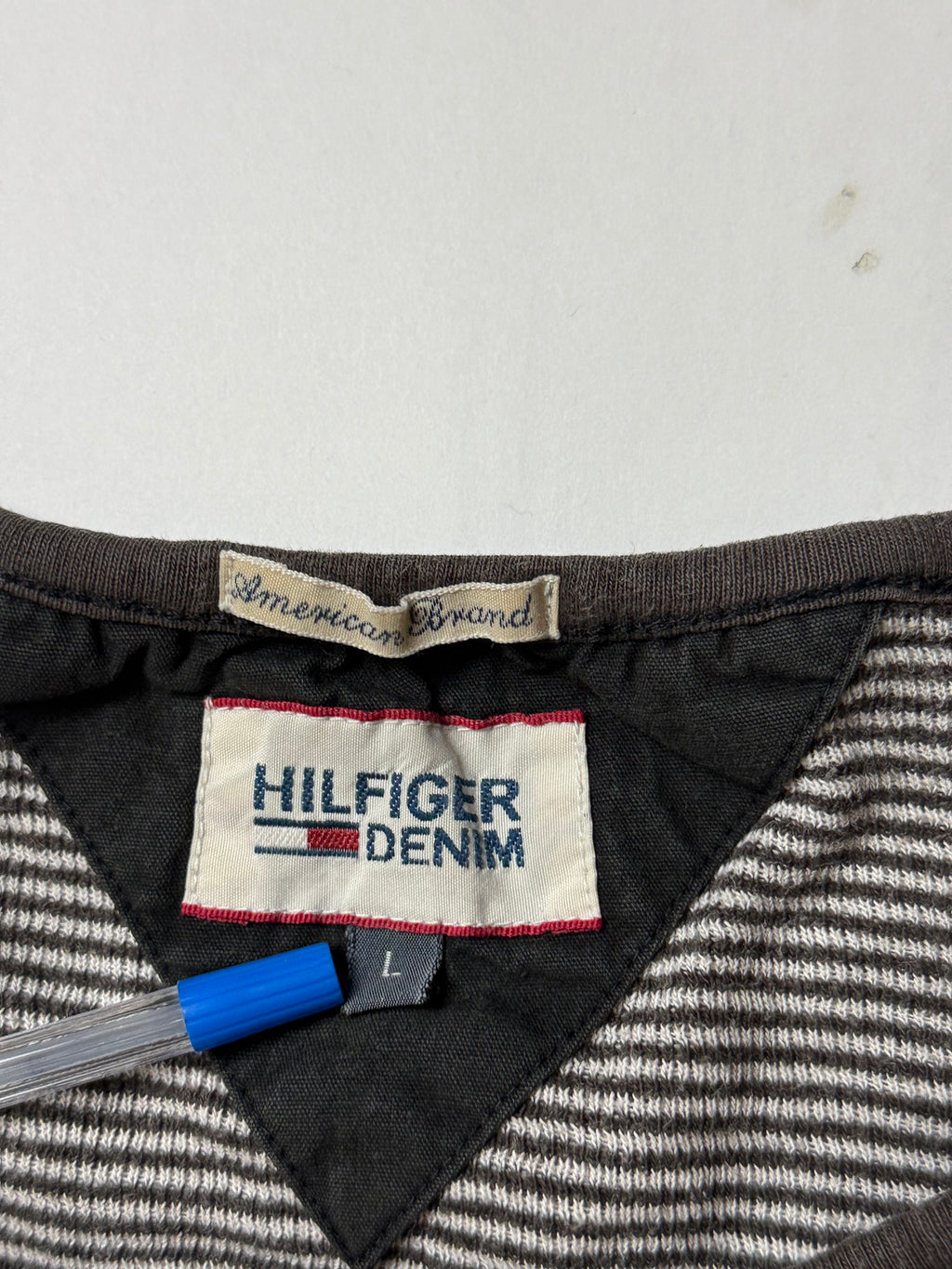 Tommy Hilfiger Henley Sweater (L)    *Használt - Kiváló