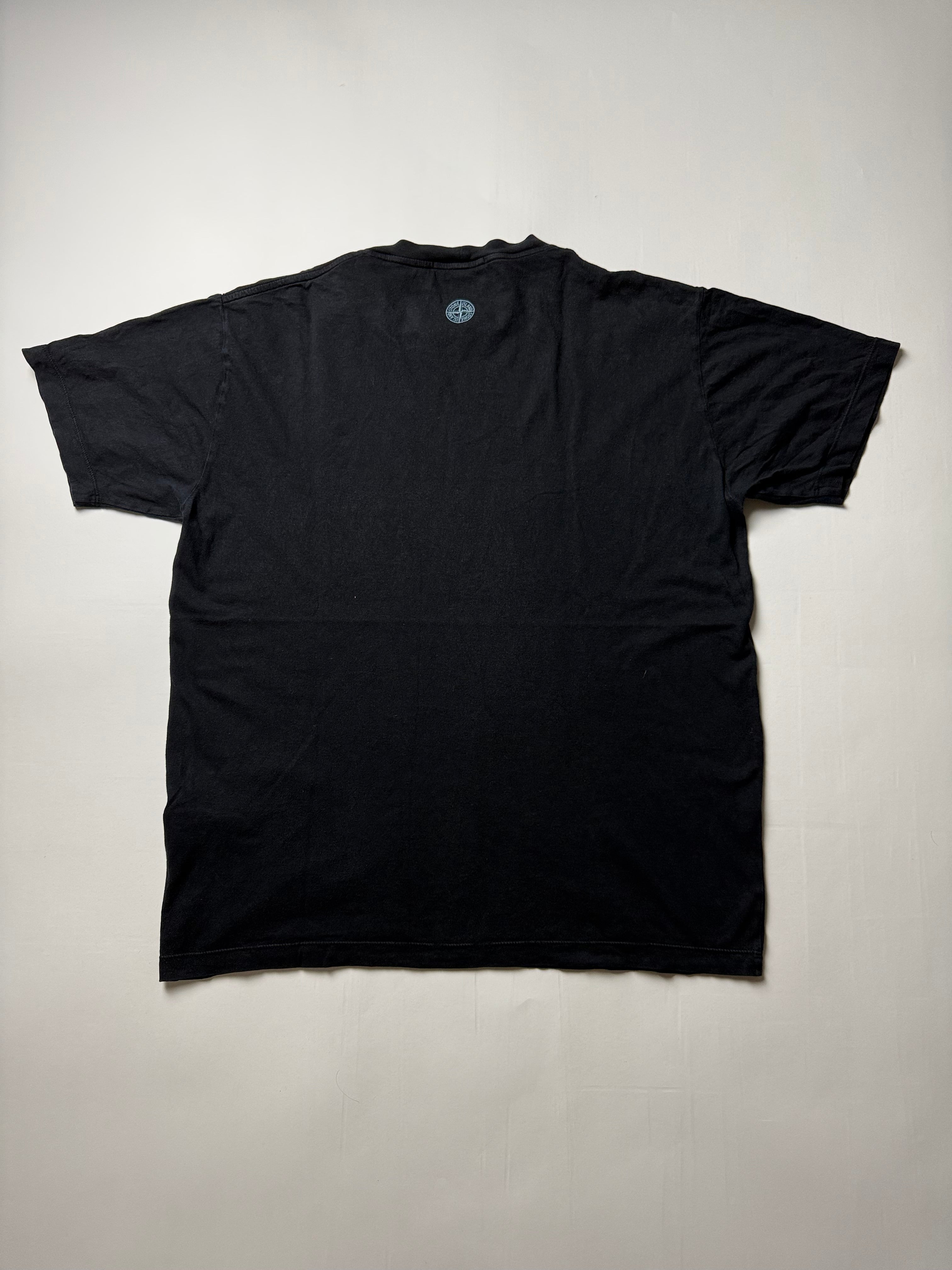 Stone Island Black T-Shirt  (XL)      *Használt - Kiváló