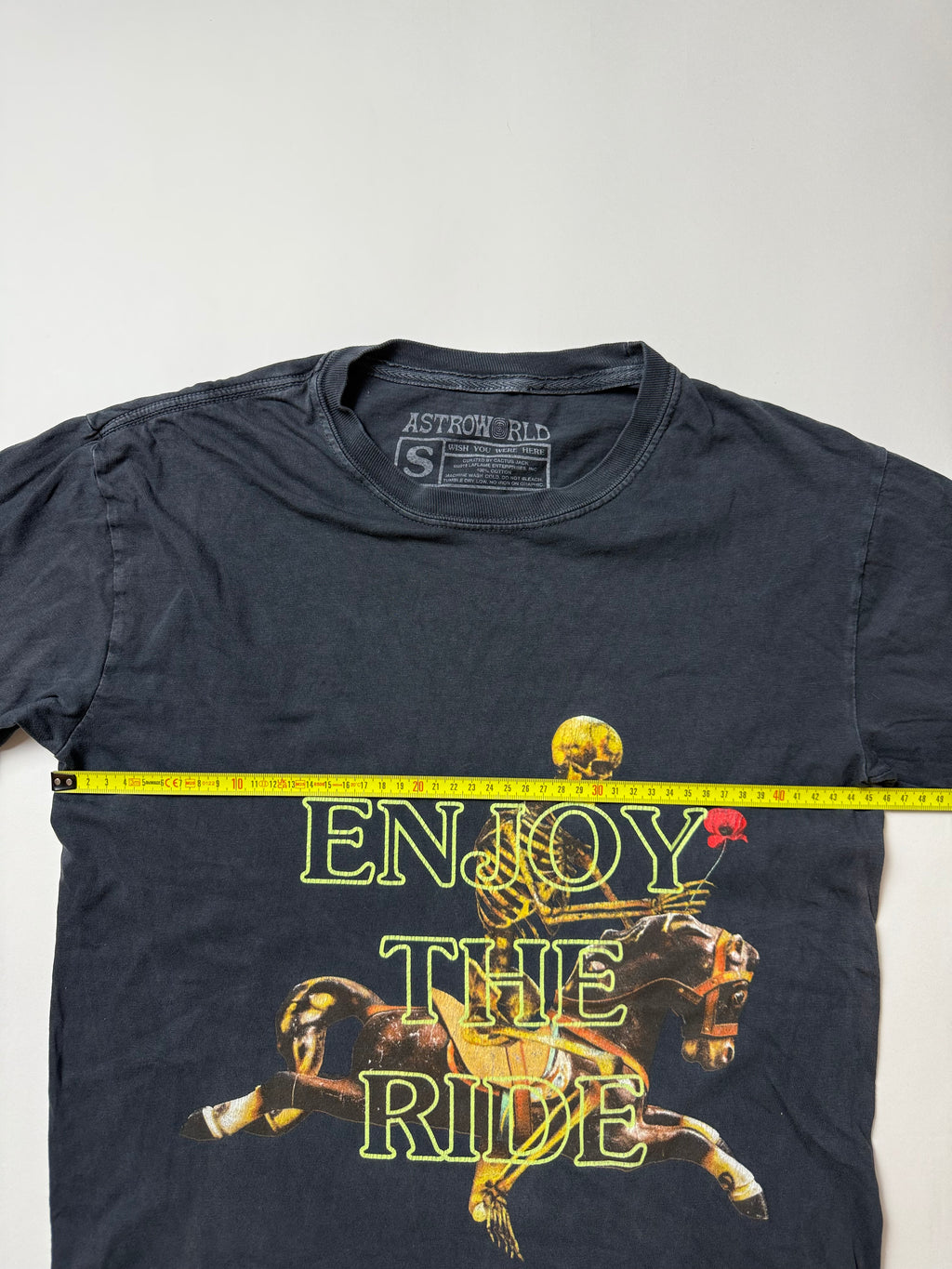 Travis Scott Langarm-T-Shirt (S) *Gebraucht - Ausgezeichnet