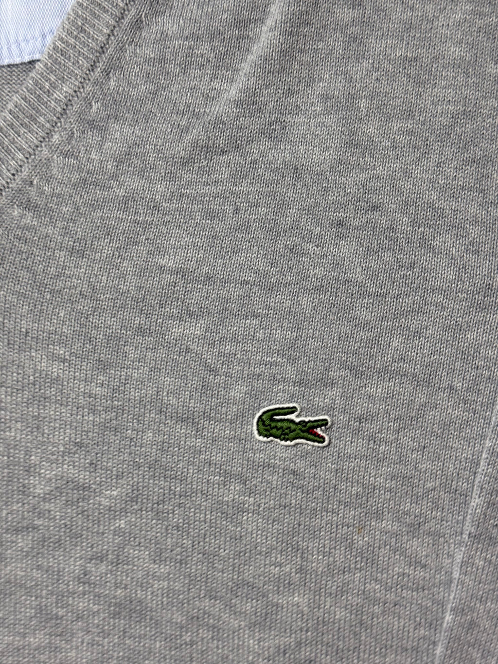 Lacoste Grauer Pullover (XL)             *Gebraucht - Ausgezeichnet